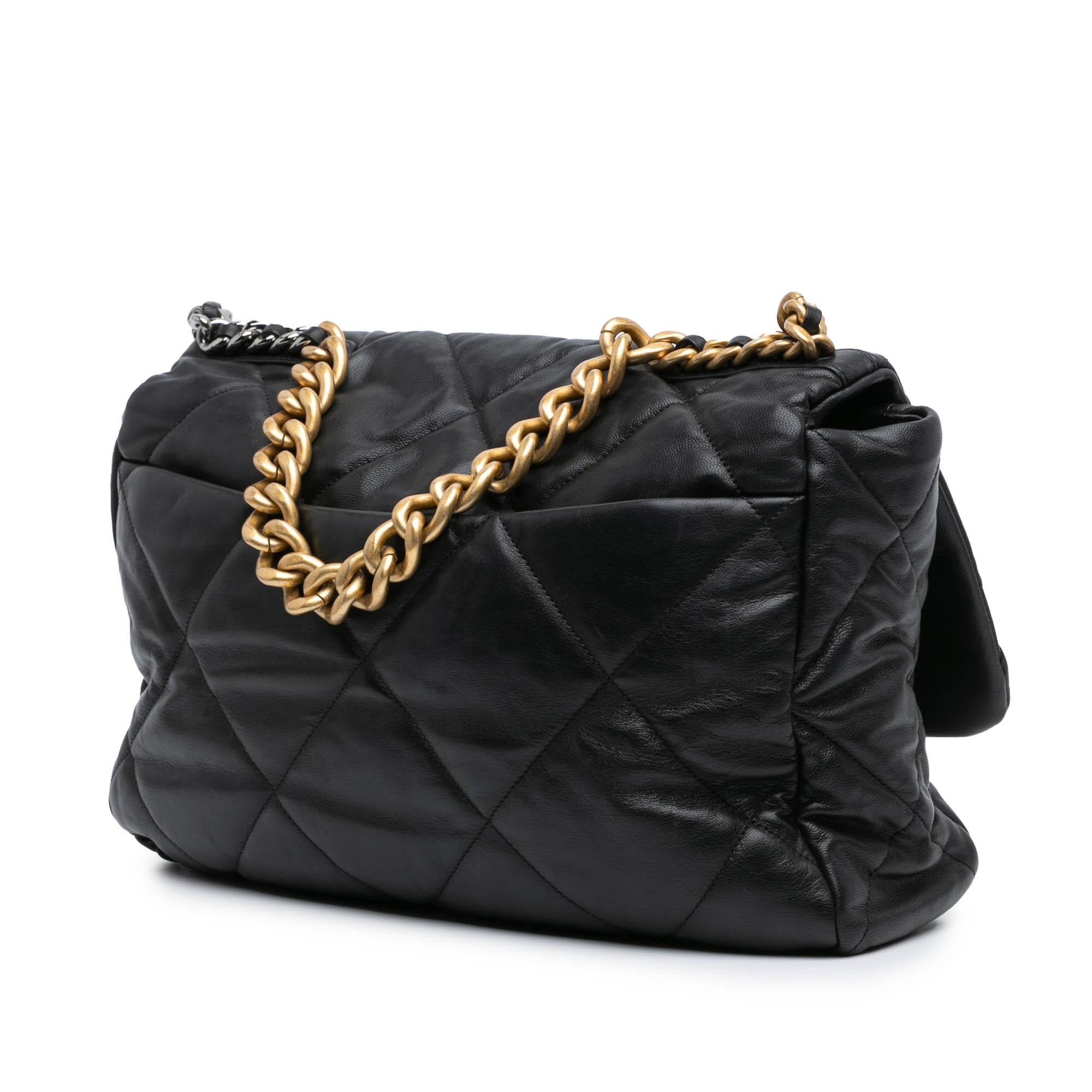 Chanel Maxi Lambskin 19 Flap