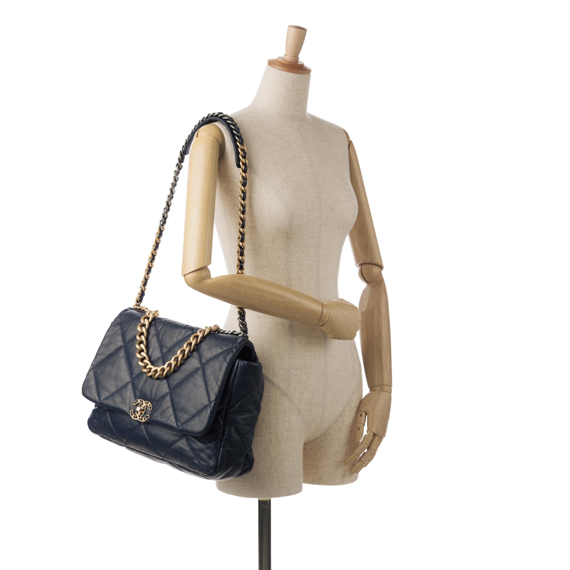 Chanel Maxi Lambskin 19 Flap