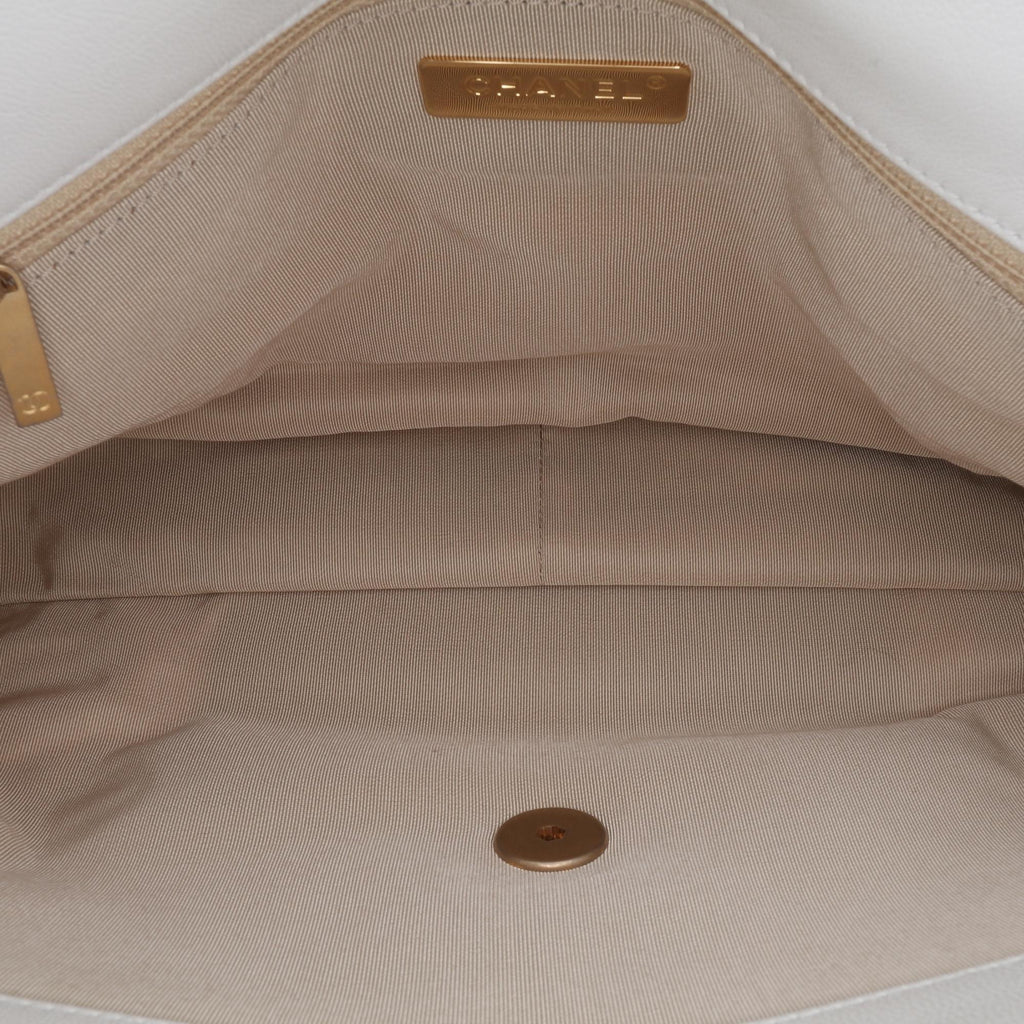 Chanel Maxi Lambskin 19 Flap