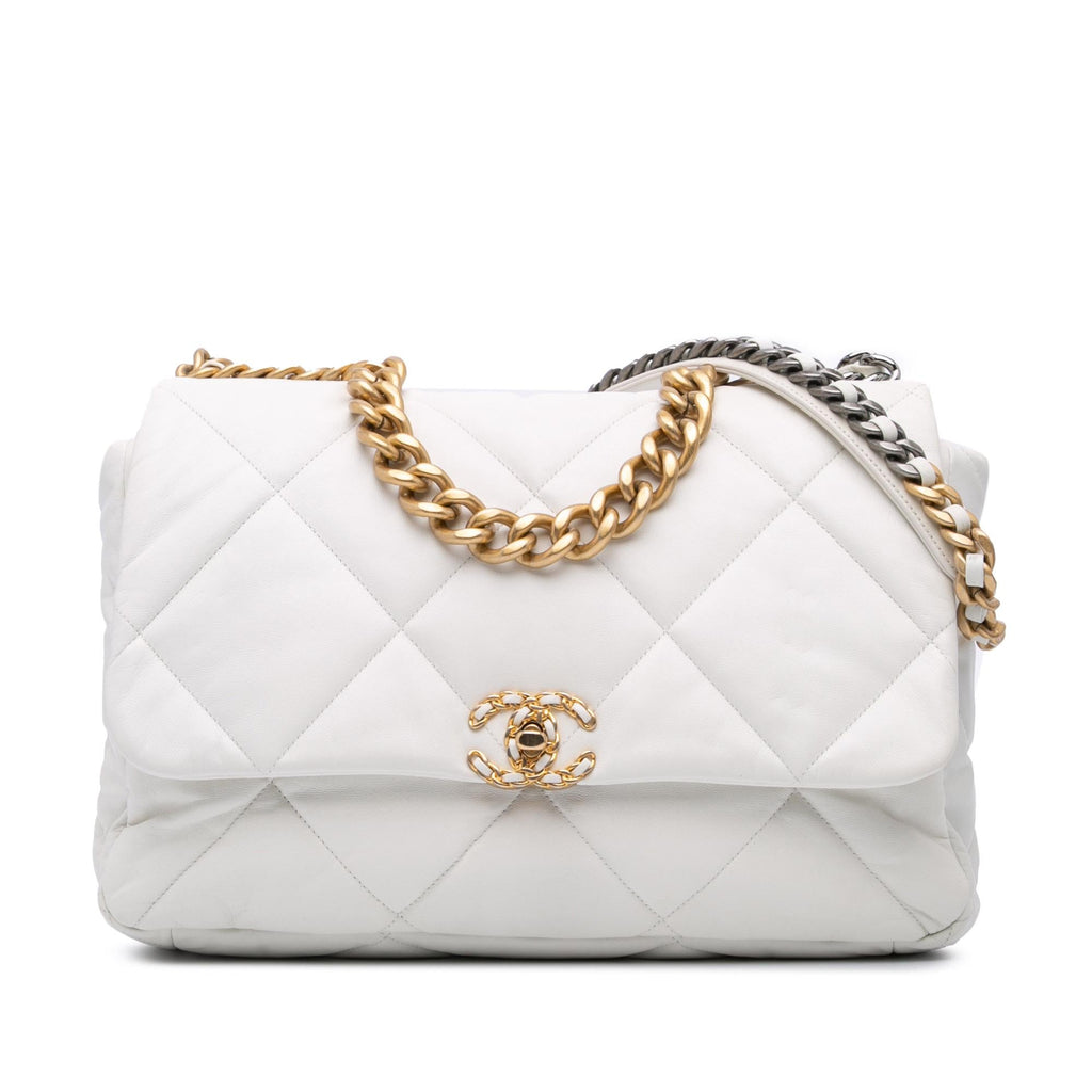 Chanel Maxi Lambskin 19 Flap
