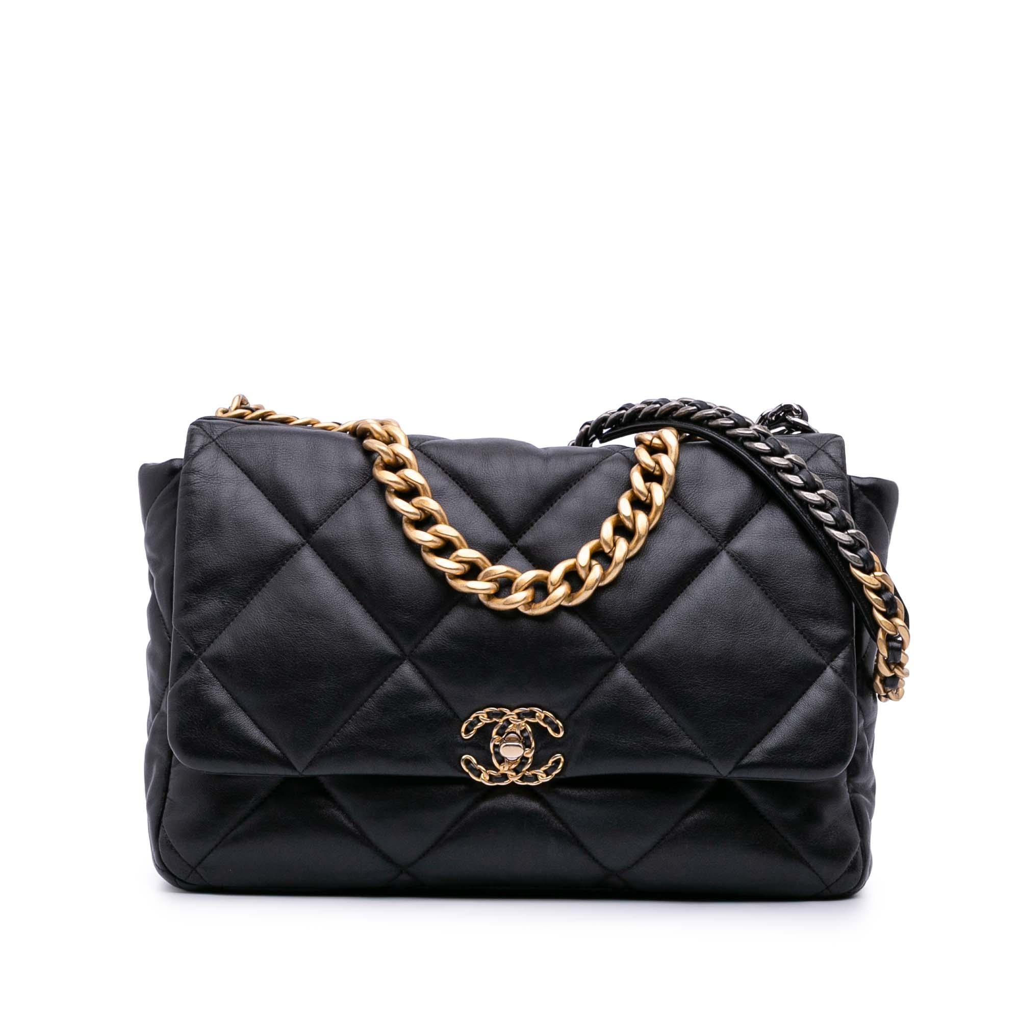 Chanel Maxi Lambskin 19 Flap