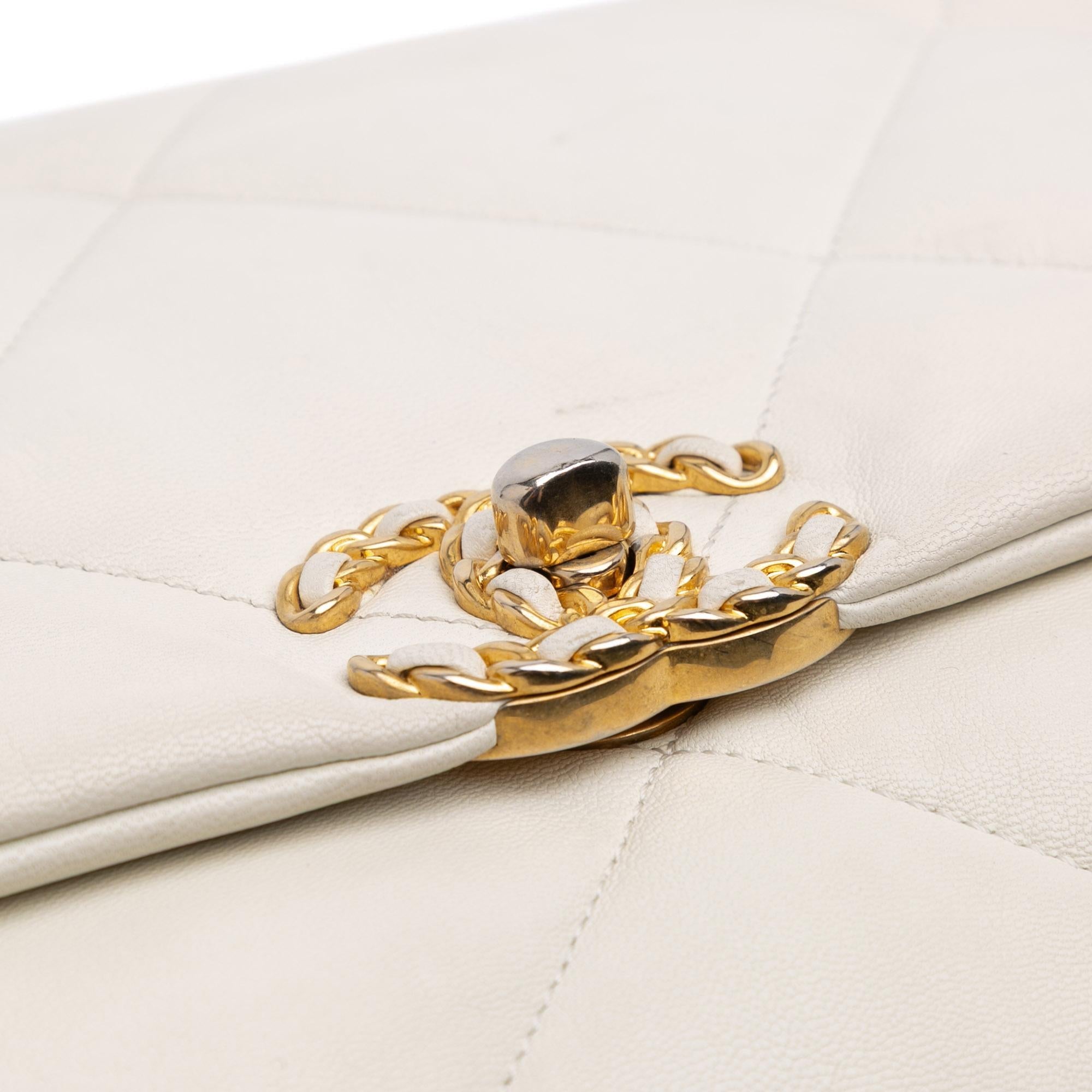 Chanel Maxi Lambskin 19 Flap