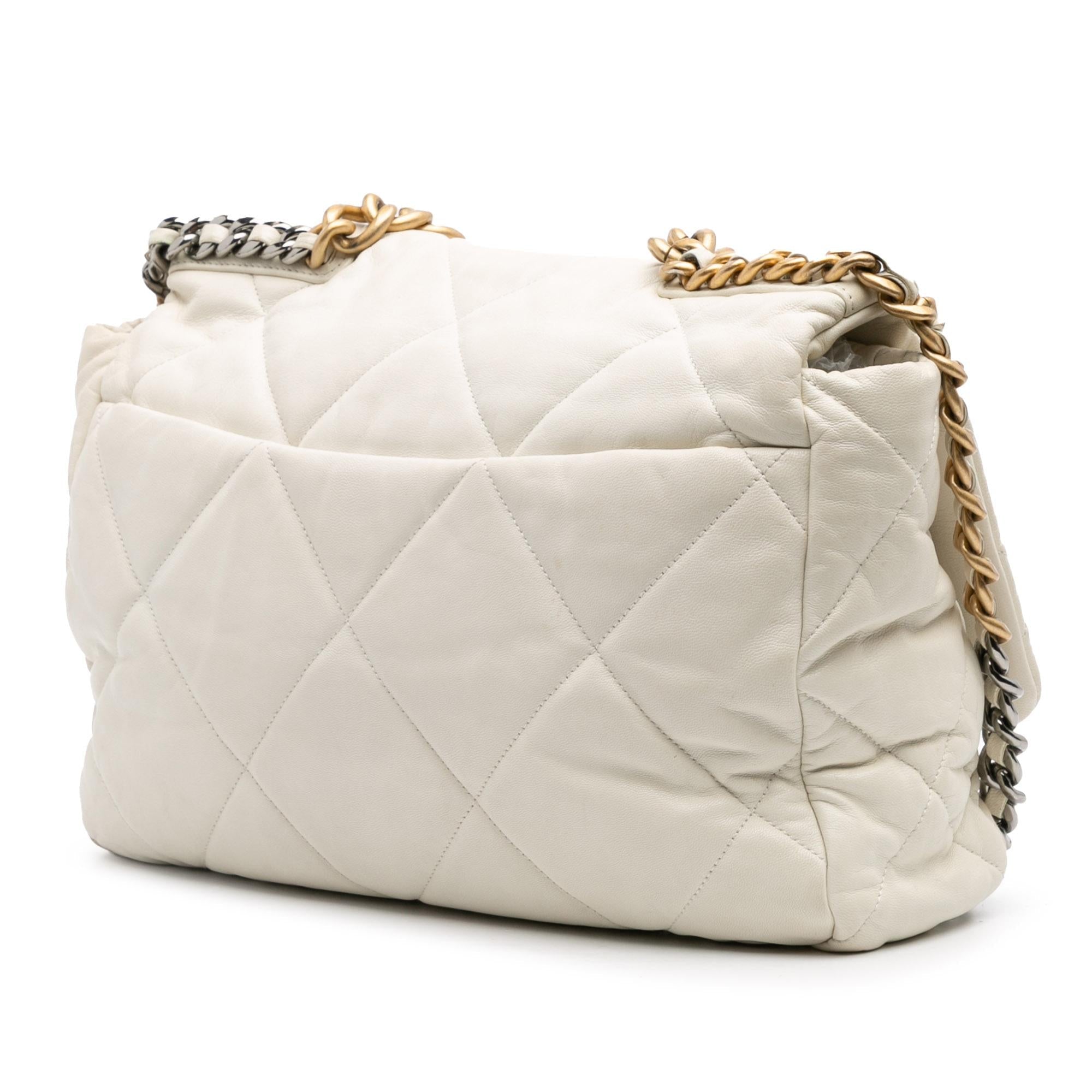 Chanel Maxi Lambskin 19 Flap
