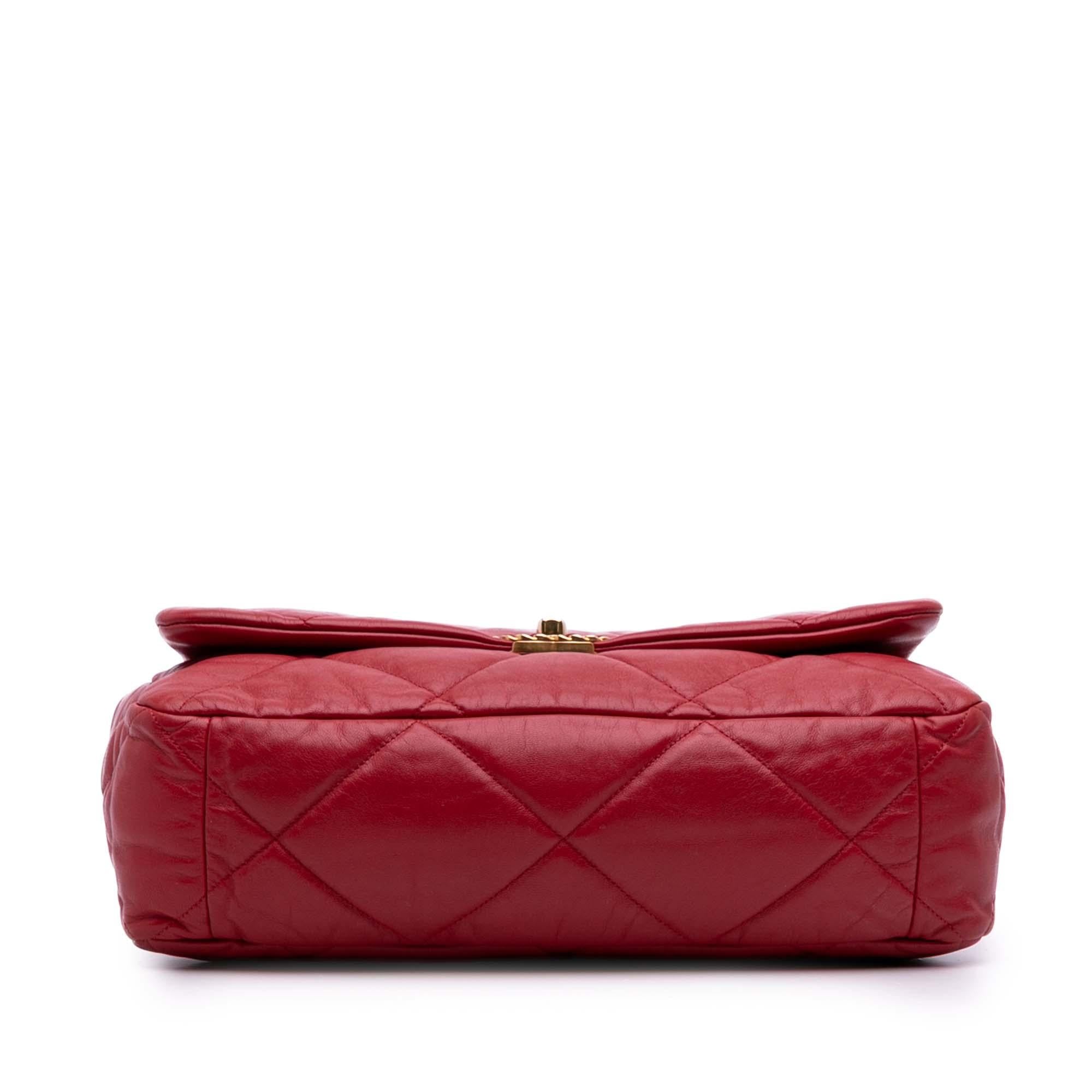 Chanel Maxi Lambskin 19 Flap