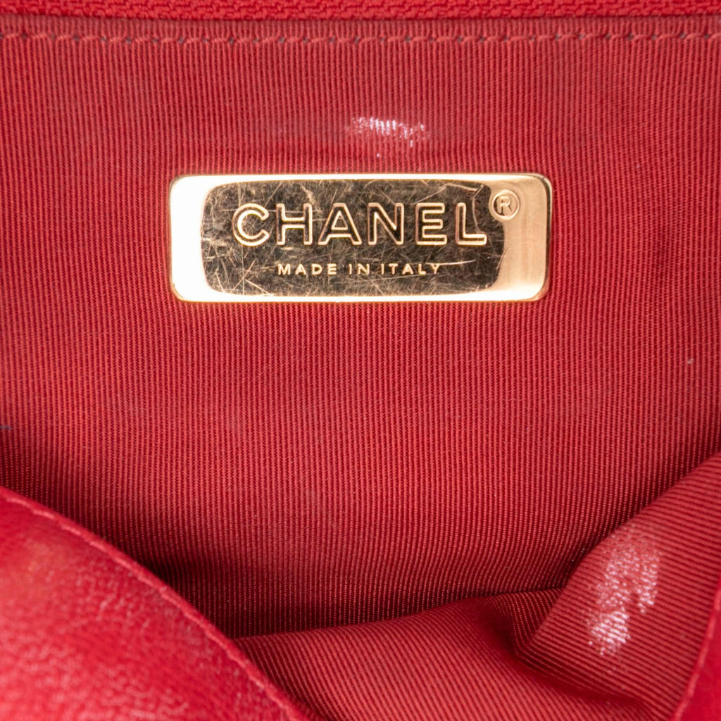 Chanel Maxi Lambskin 19 Flap