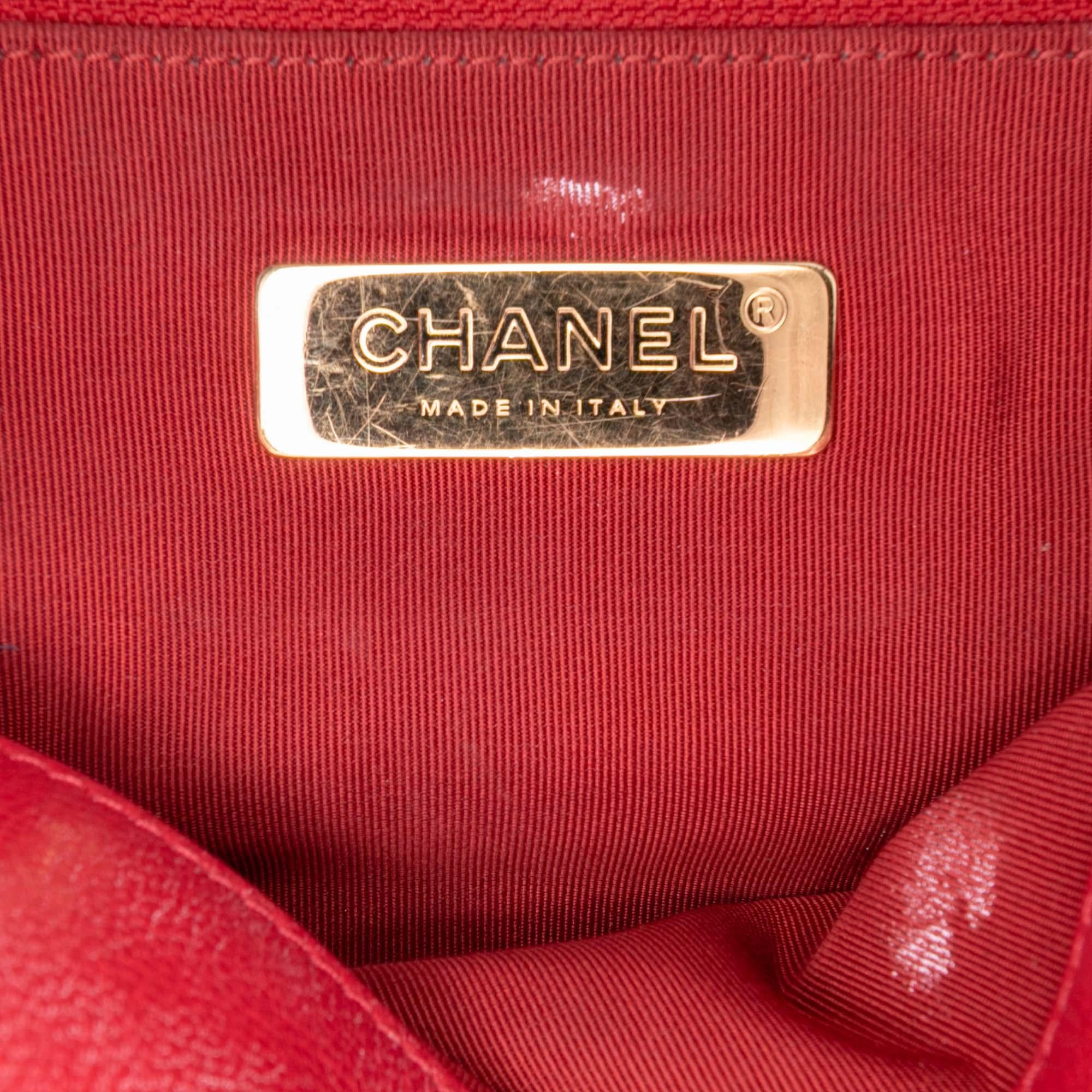 Chanel Maxi Lambskin 19 Flap