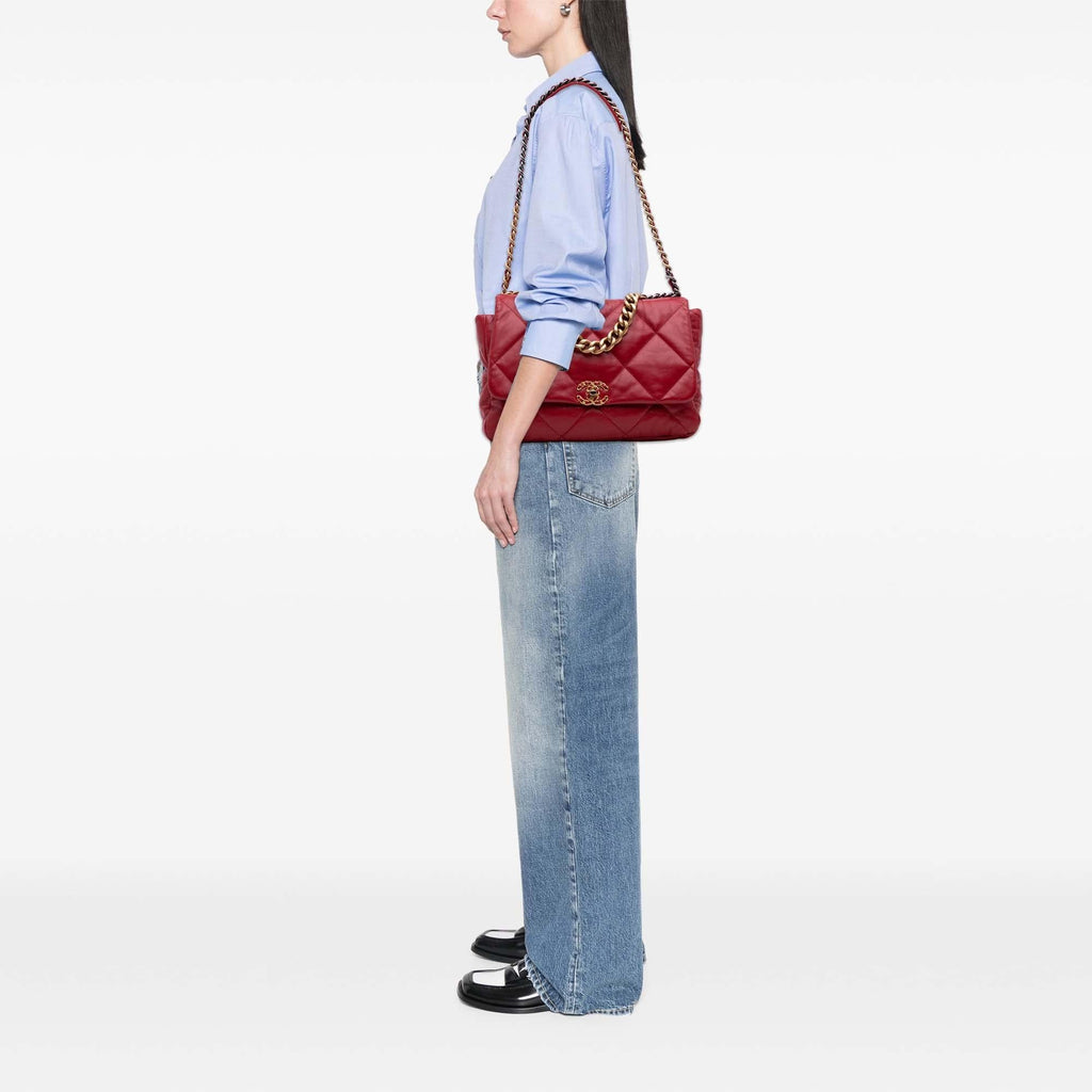 Chanel Maxi Lambskin 19 Flap