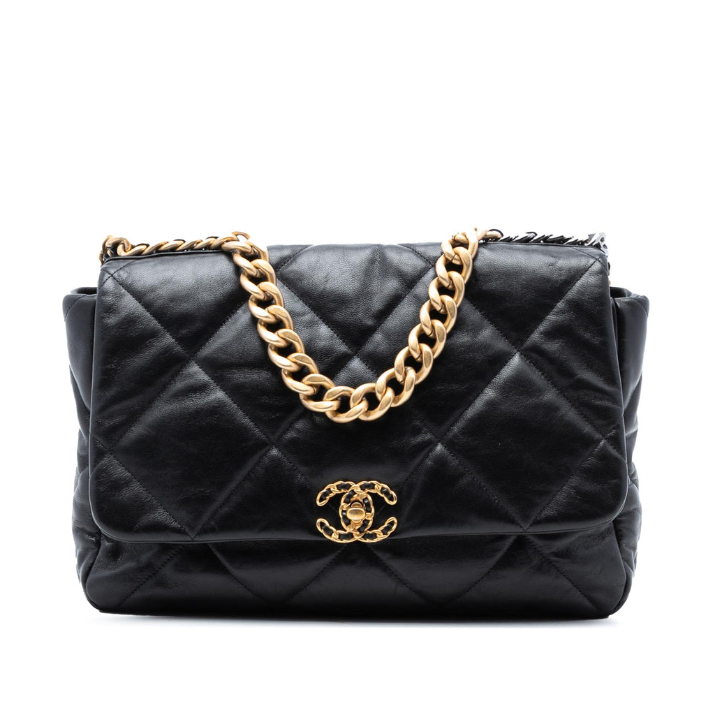 Chanel Maxi Lambskin 19 Flap