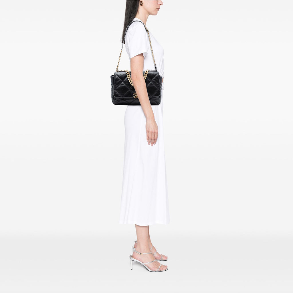 Chanel Maxi Lambskin 19 Flap