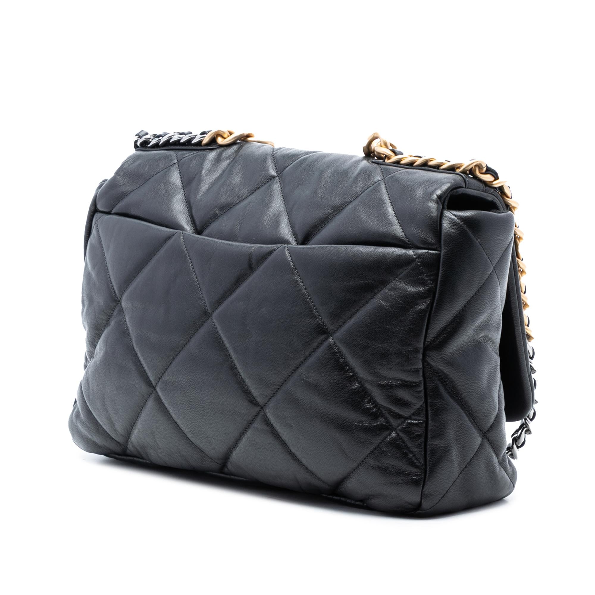 Chanel Maxi Lambskin 19 Flap