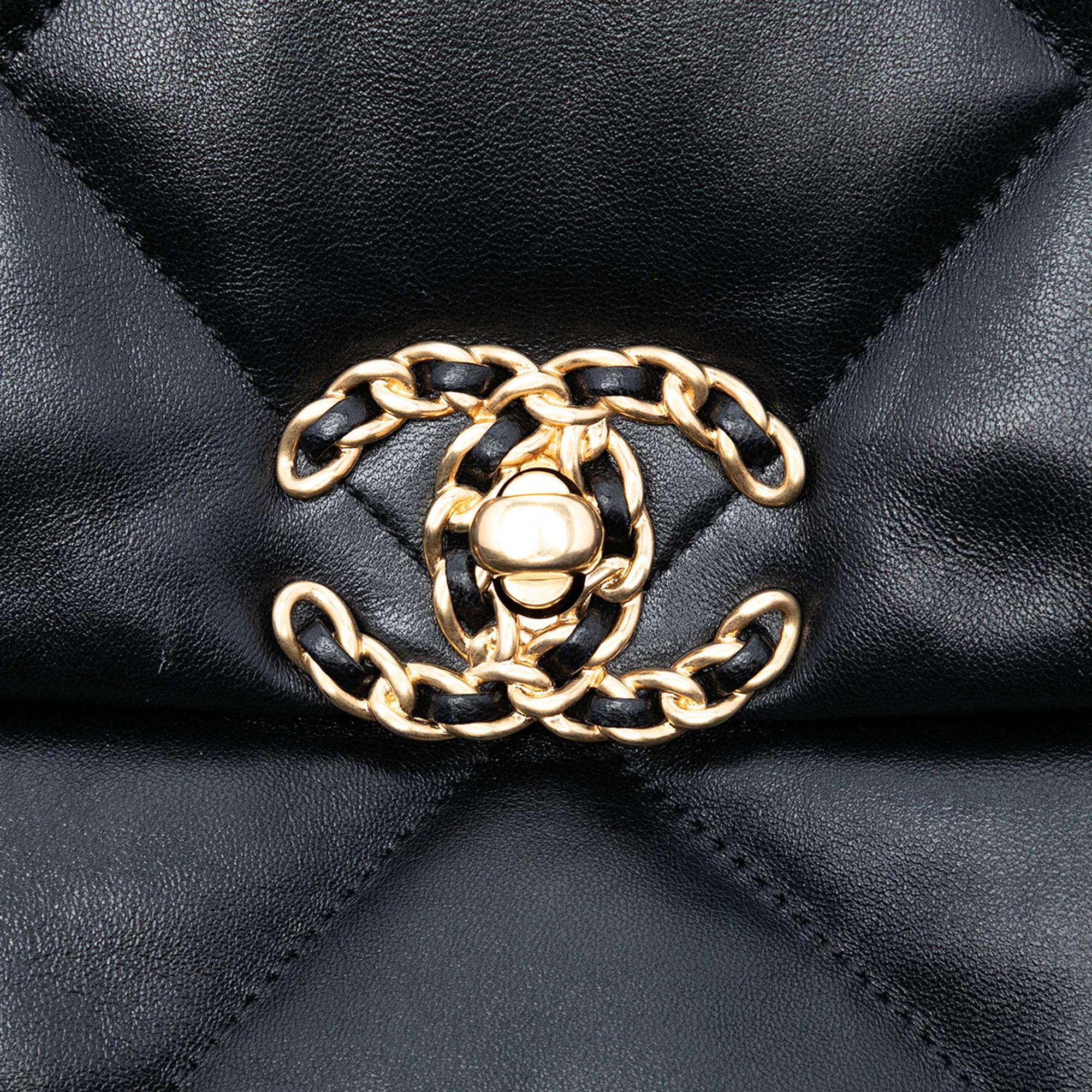 Chanel Maxi Lambskin 19 Flap