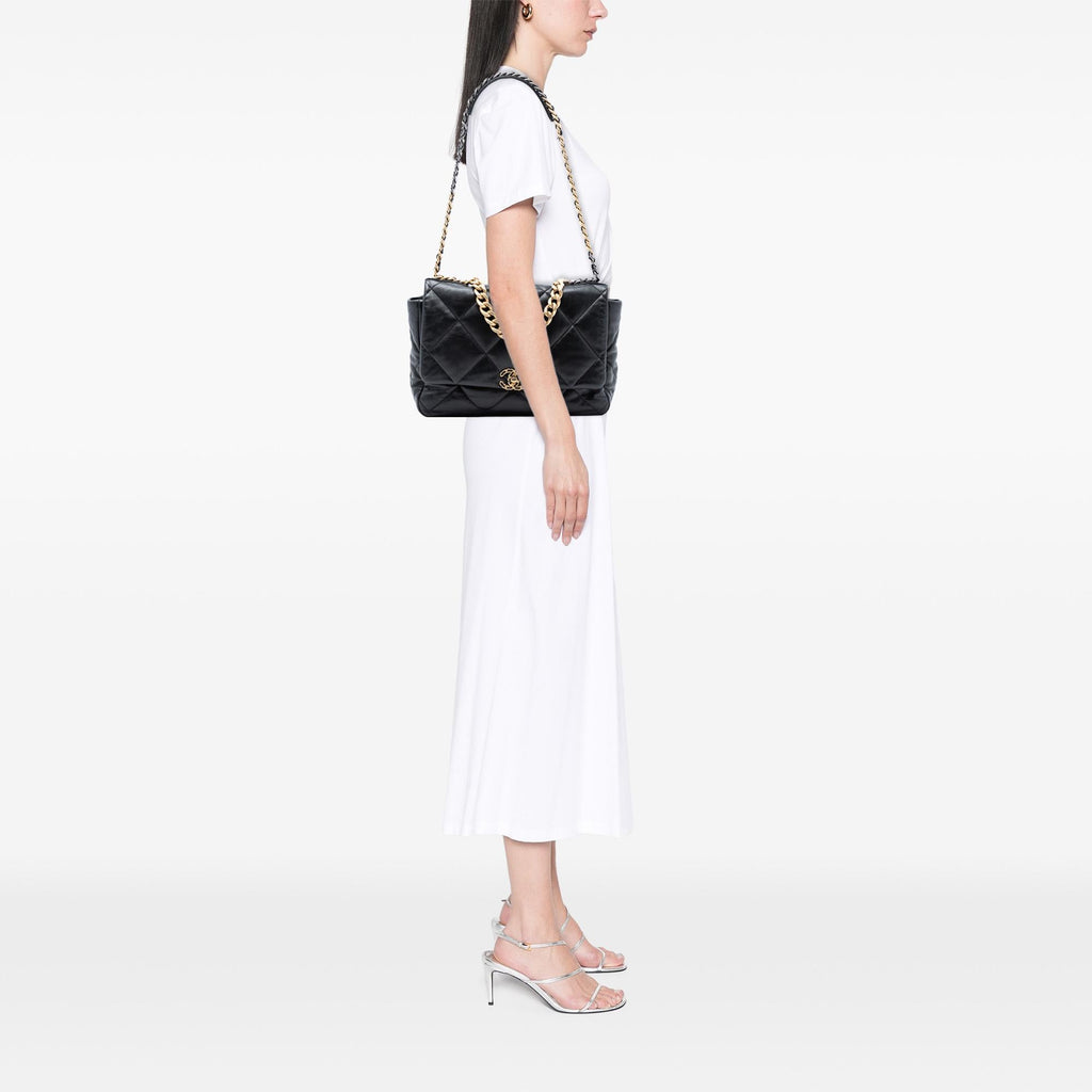 Chanel Maxi Lambskin 19 Flap