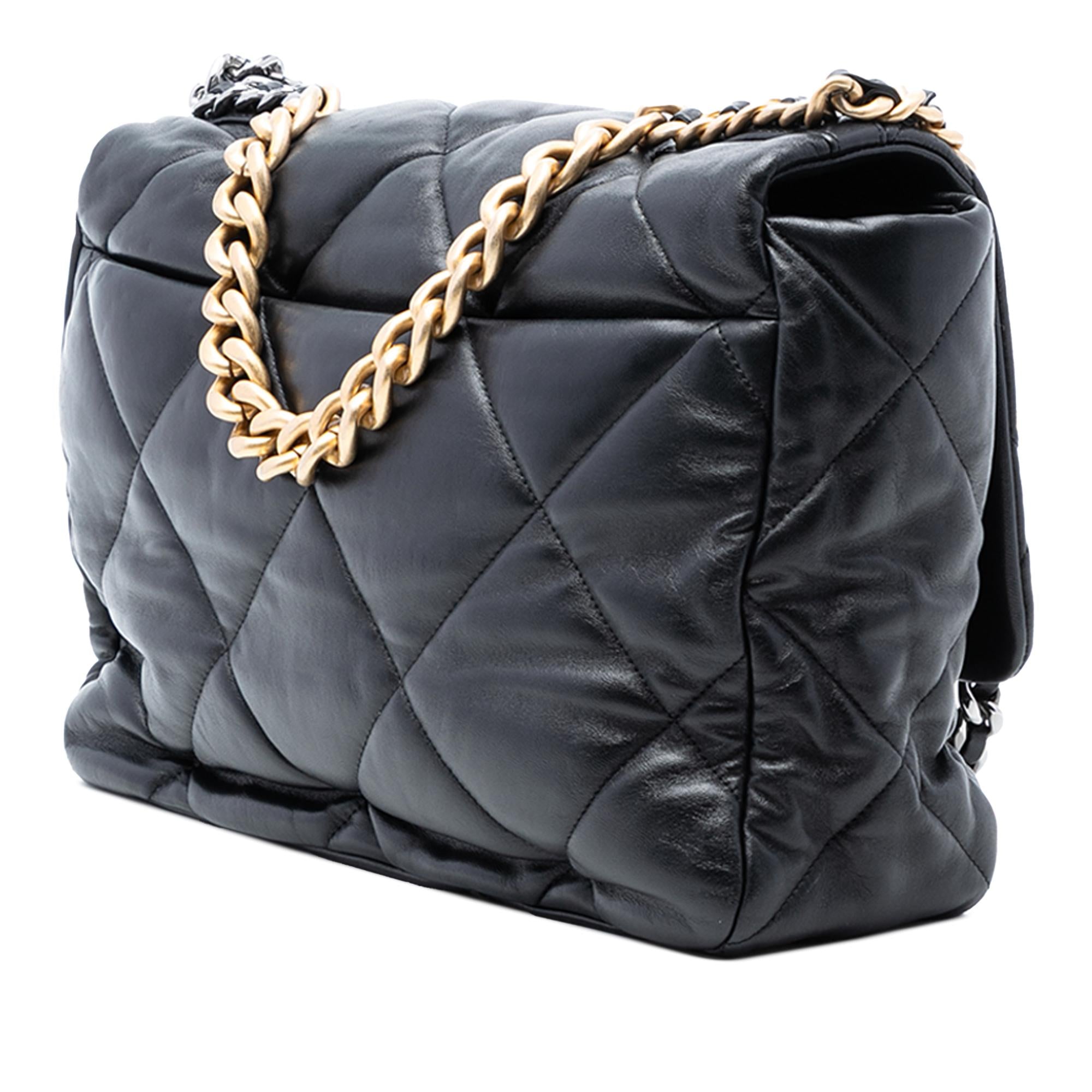 Chanel Maxi Lambskin 19 Flap