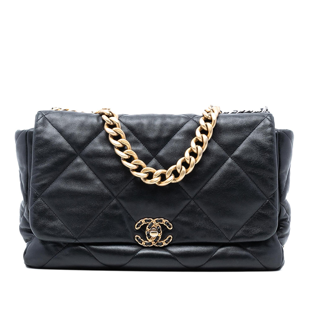Chanel Maxi Lambskin 19 Flap