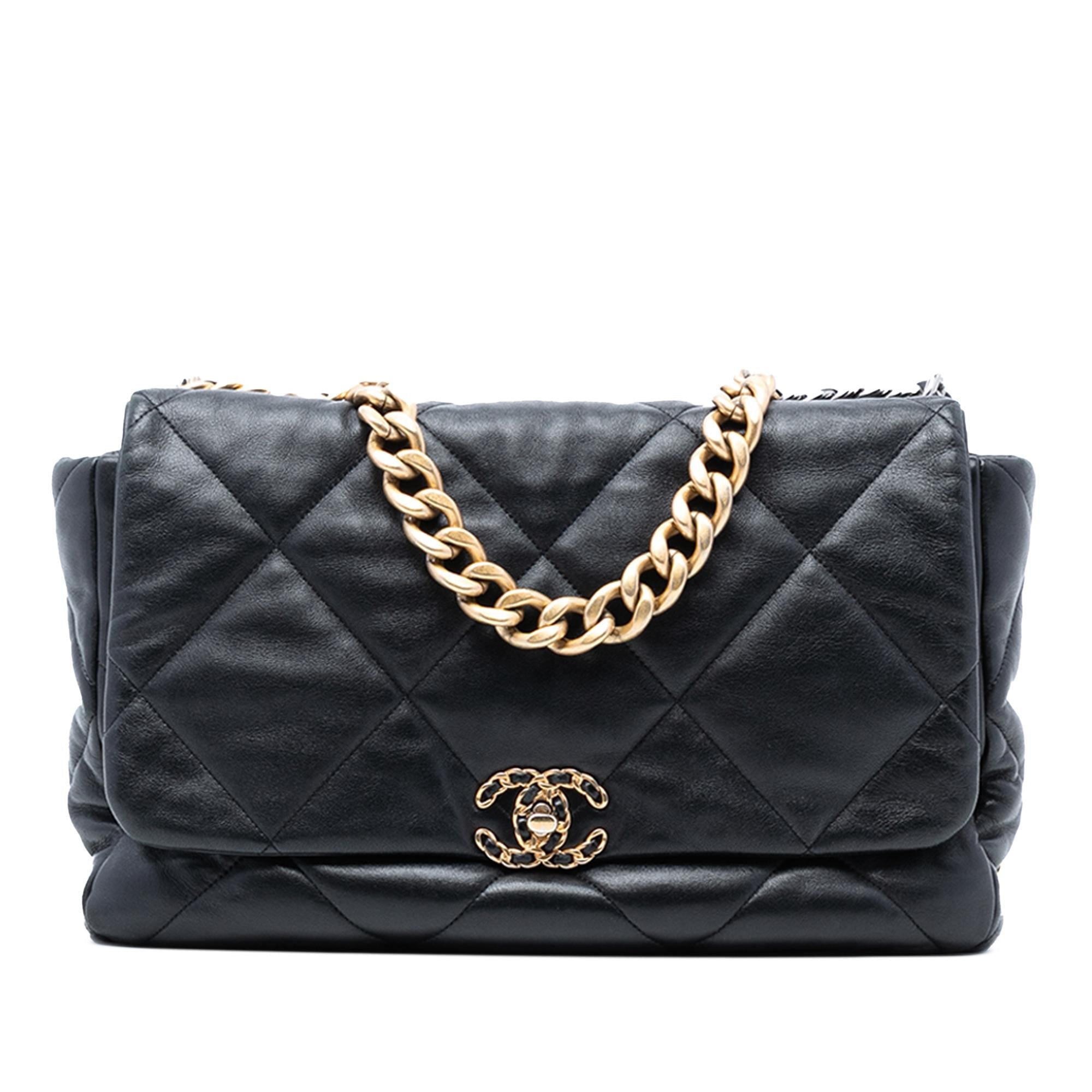 Chanel Maxi Lambskin 19 Flap