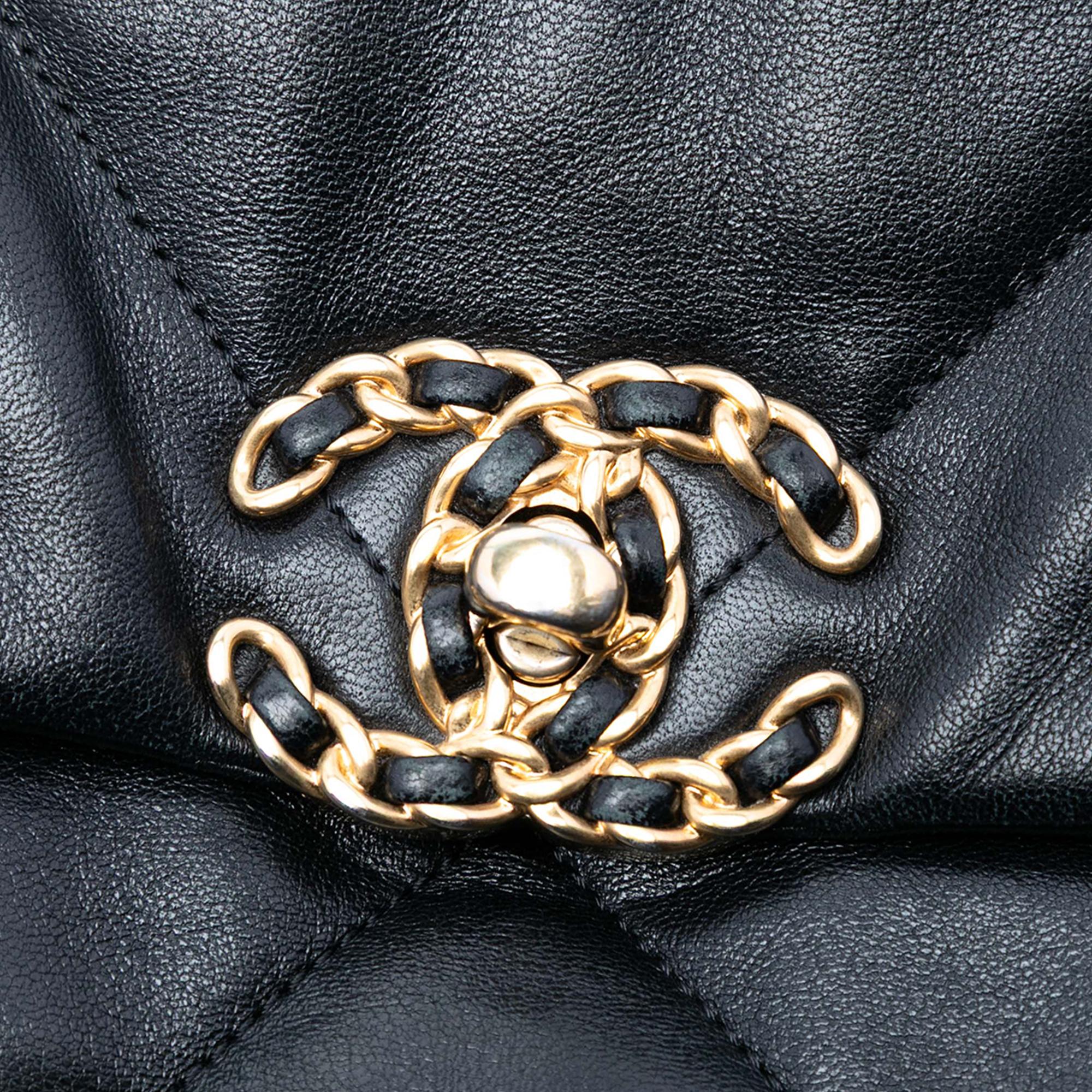 Chanel Maxi Lambskin 19 Flap