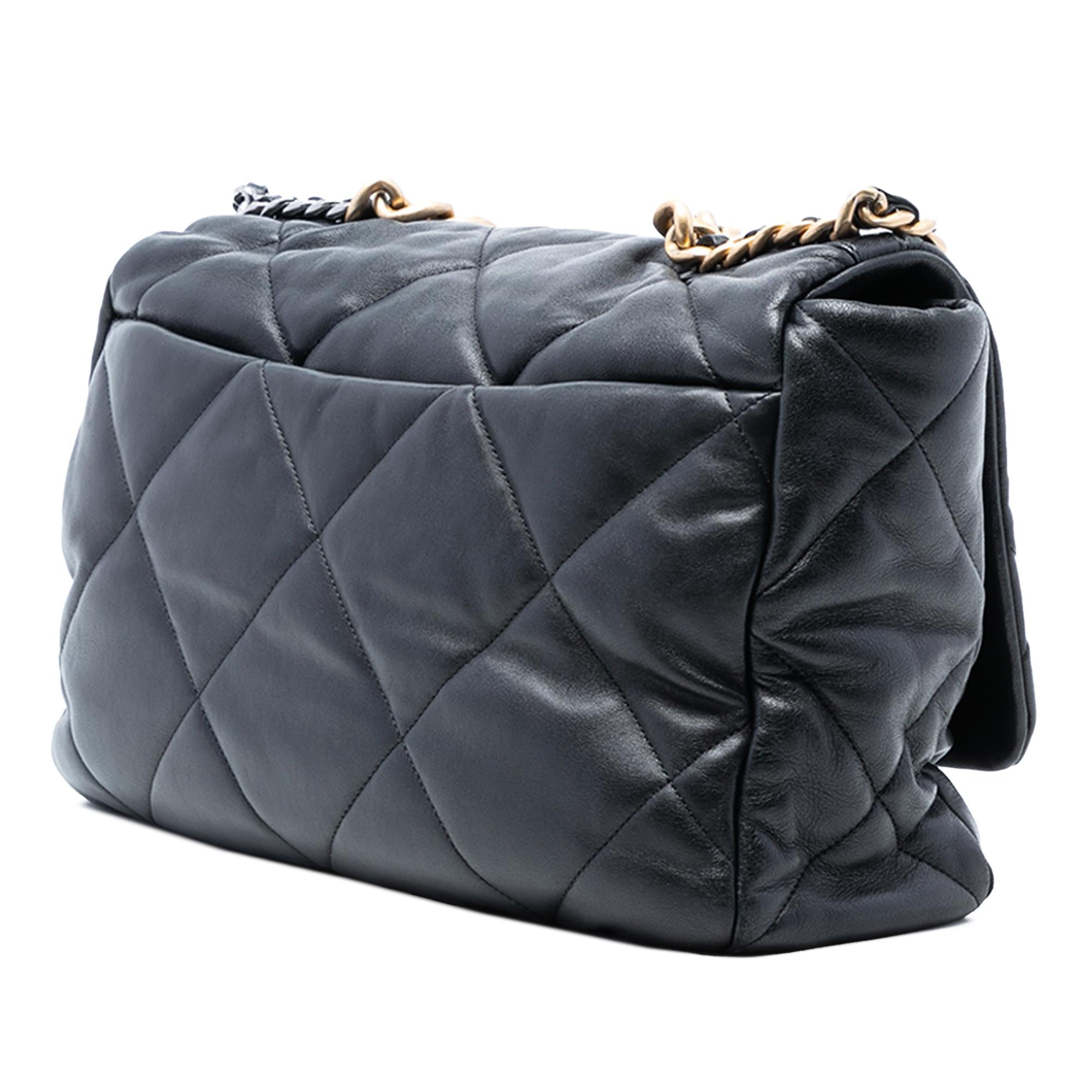Chanel Maxi Lambskin 19 Flap