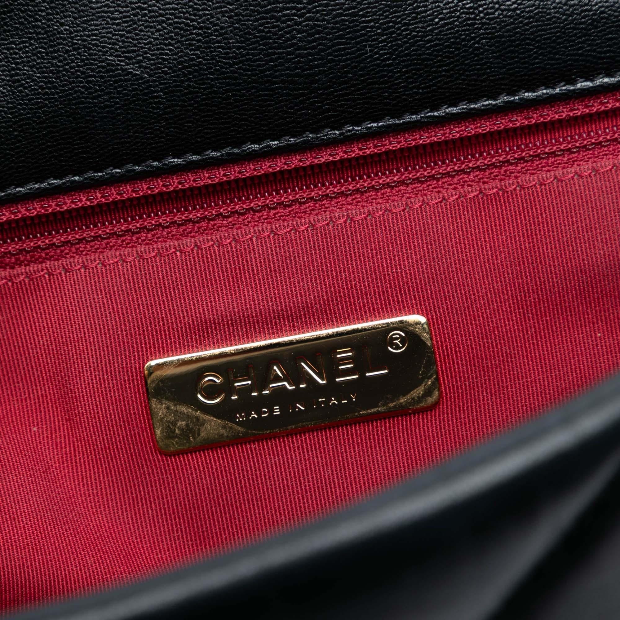 Chanel Maxi Lambskin 19 Flap
