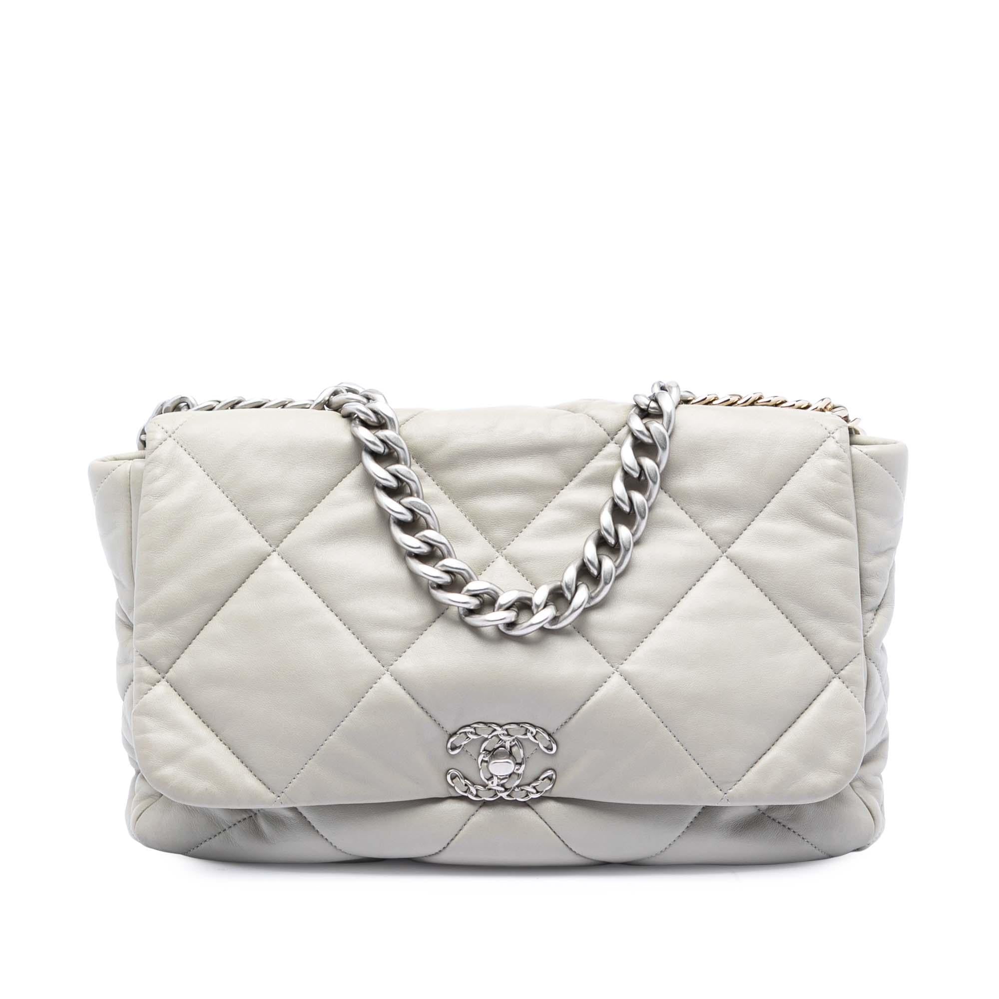 Chanel Maxi Lambskin 19 Flap