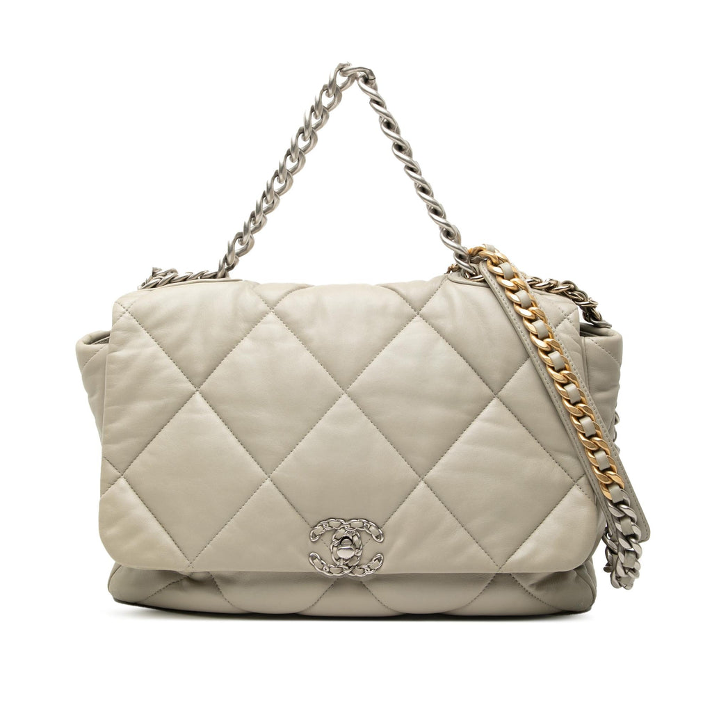 Chanel Maxi Lambskin 19 Flap