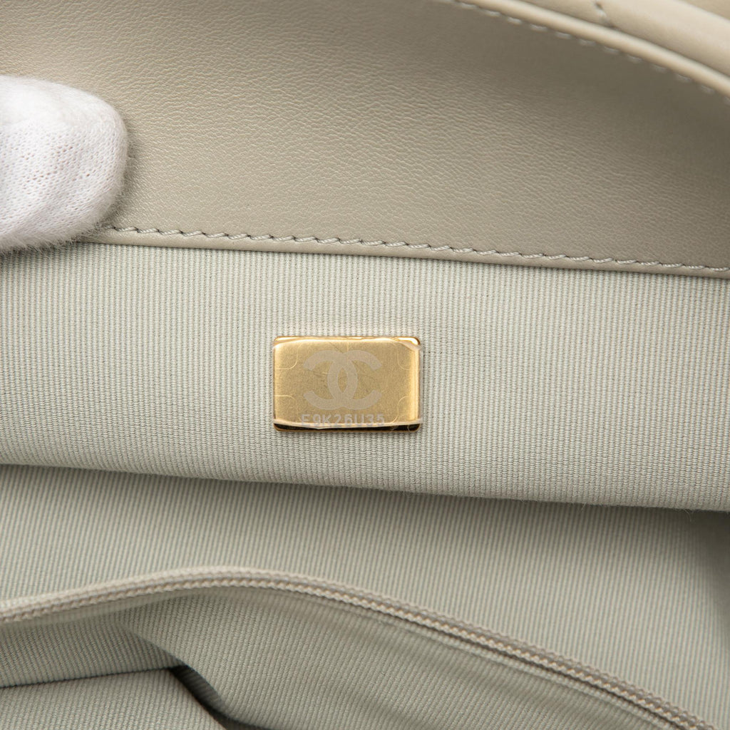 Chanel Maxi Lambskin 19 Flap
