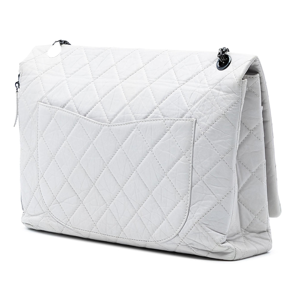 Chanel Maxi Quilted Aged Calfskin Reissue 2.55 Single Flap