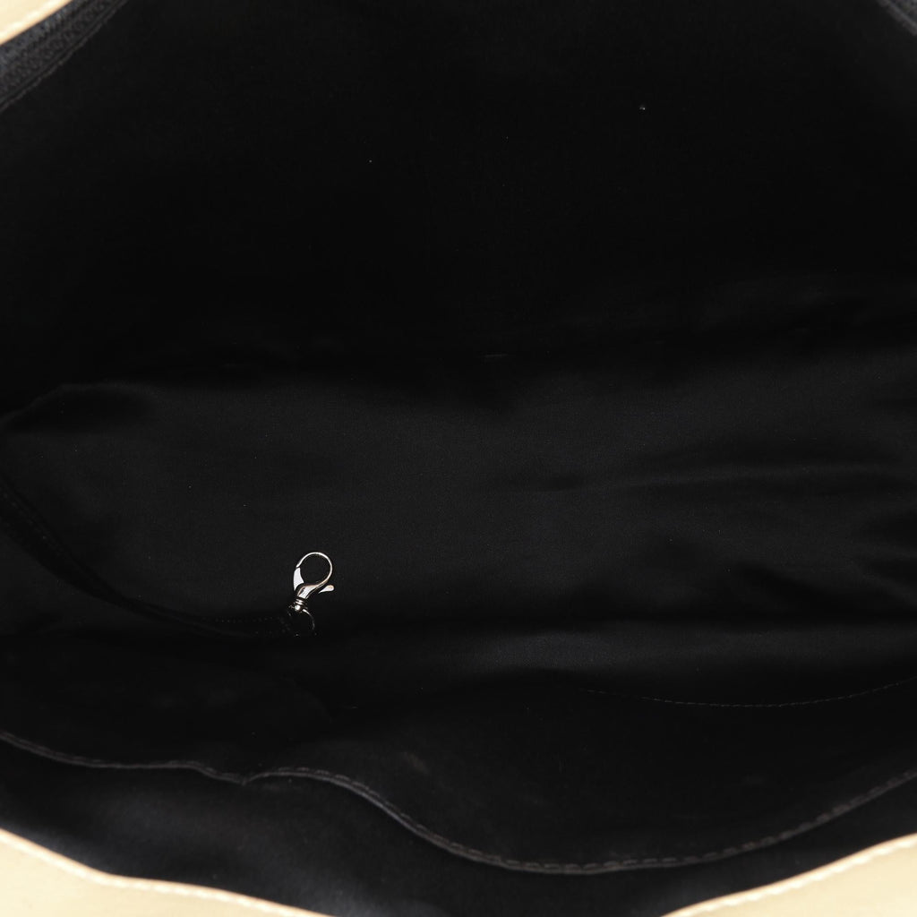 Chanel Maxi Quilted Calfskin Blizzard Zip Top Flap
