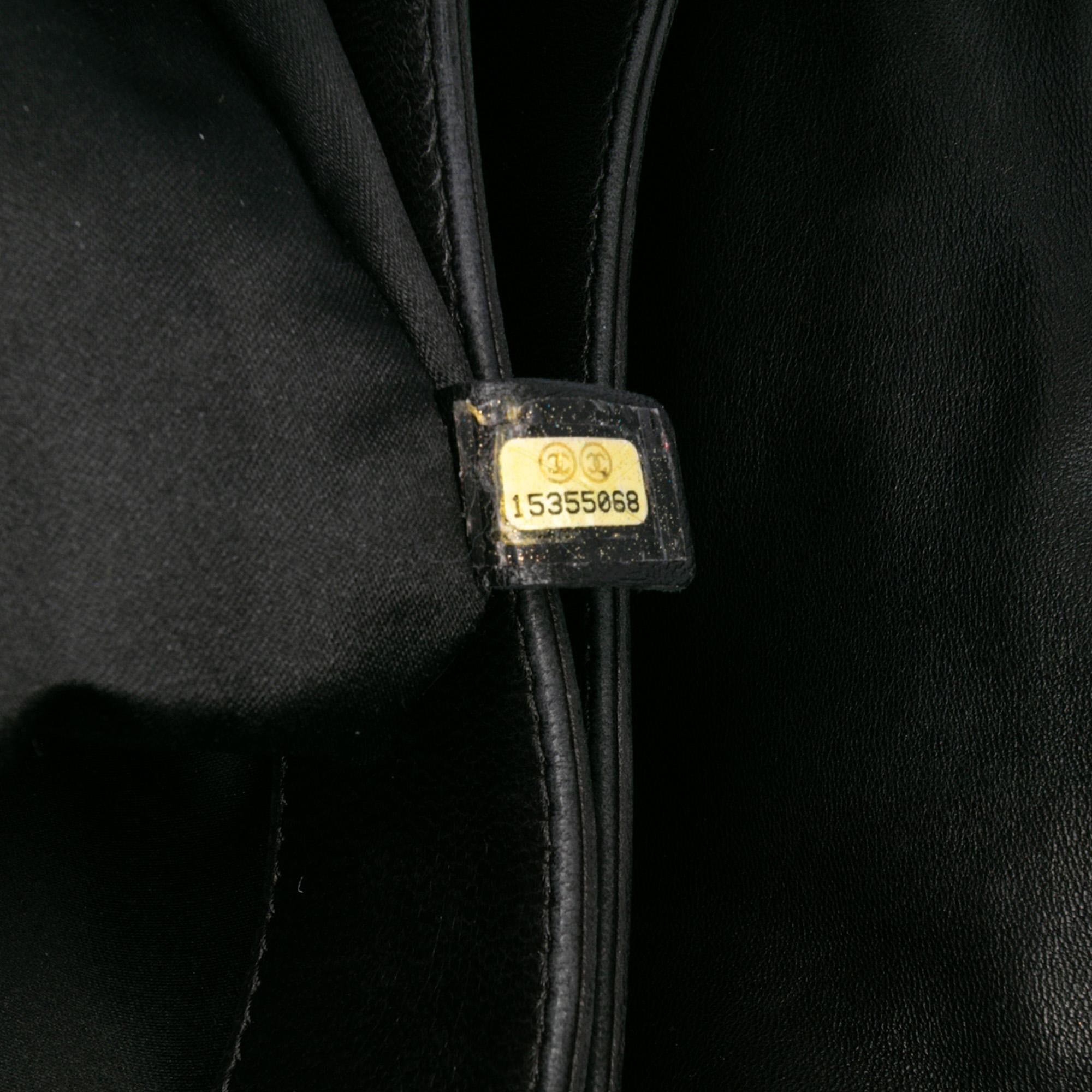 Chanel Maxi Quilted Lambskin 3 Flap