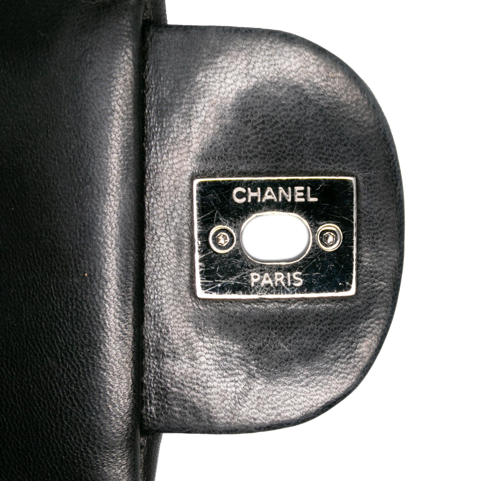 Chanel Maxi Quilted Lambskin 3 Flap