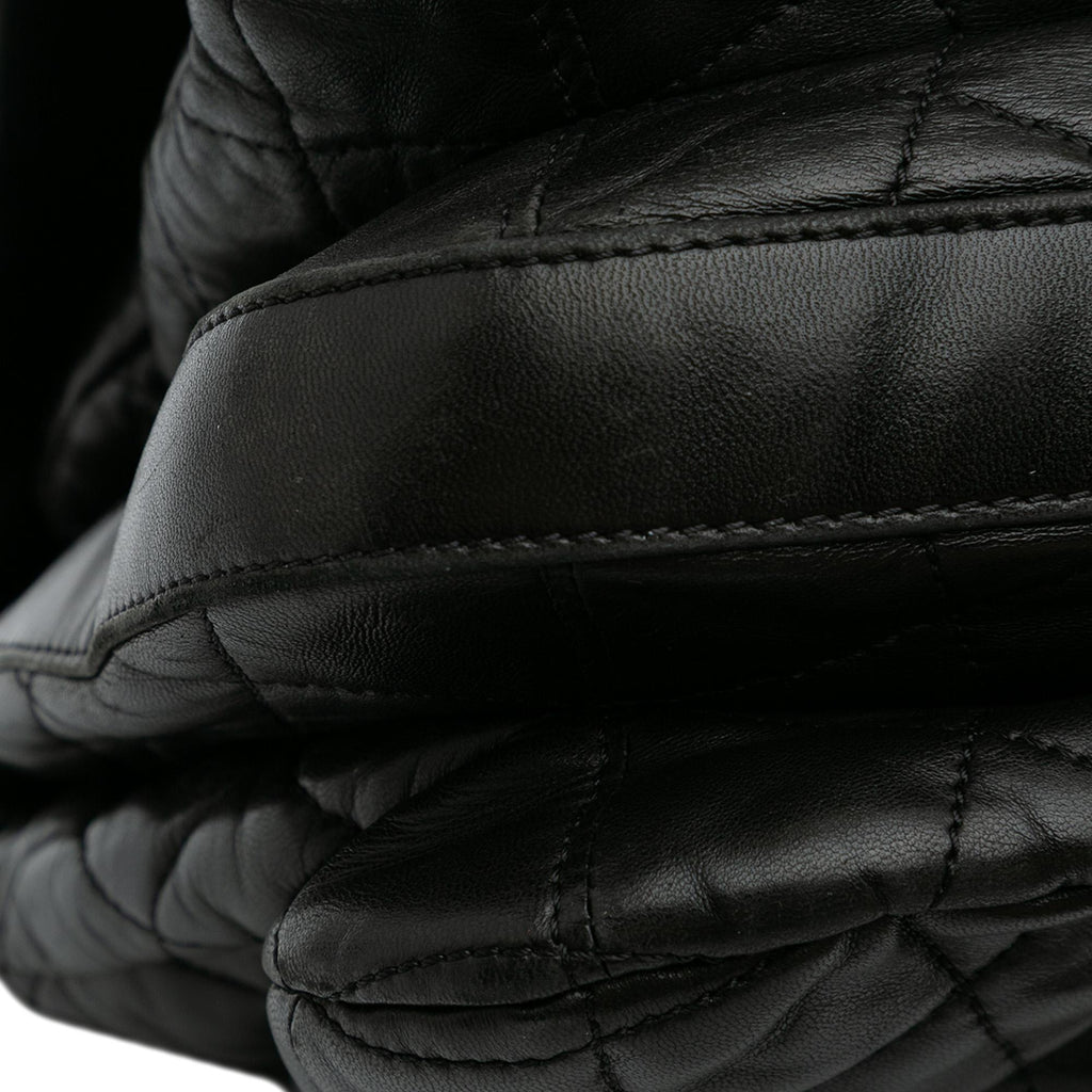 Chanel Maxi Quilted Lambskin 3 Flap