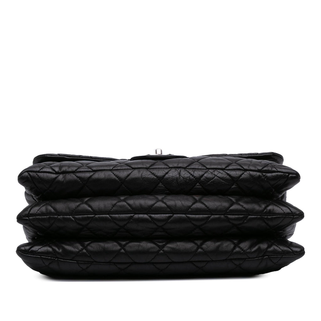 Chanel Maxi Quilted Lambskin 3 Flap