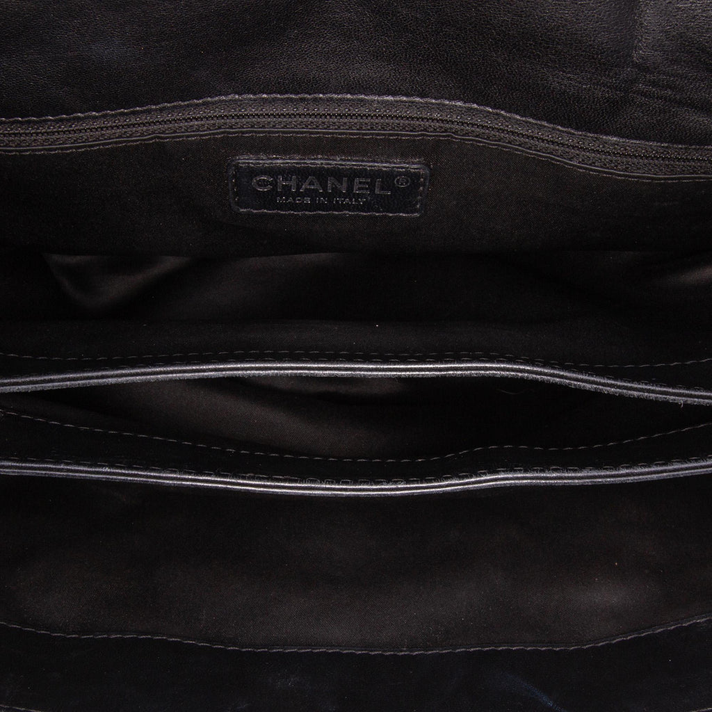 Chanel Maxi Quilted Lambskin 3 Flap