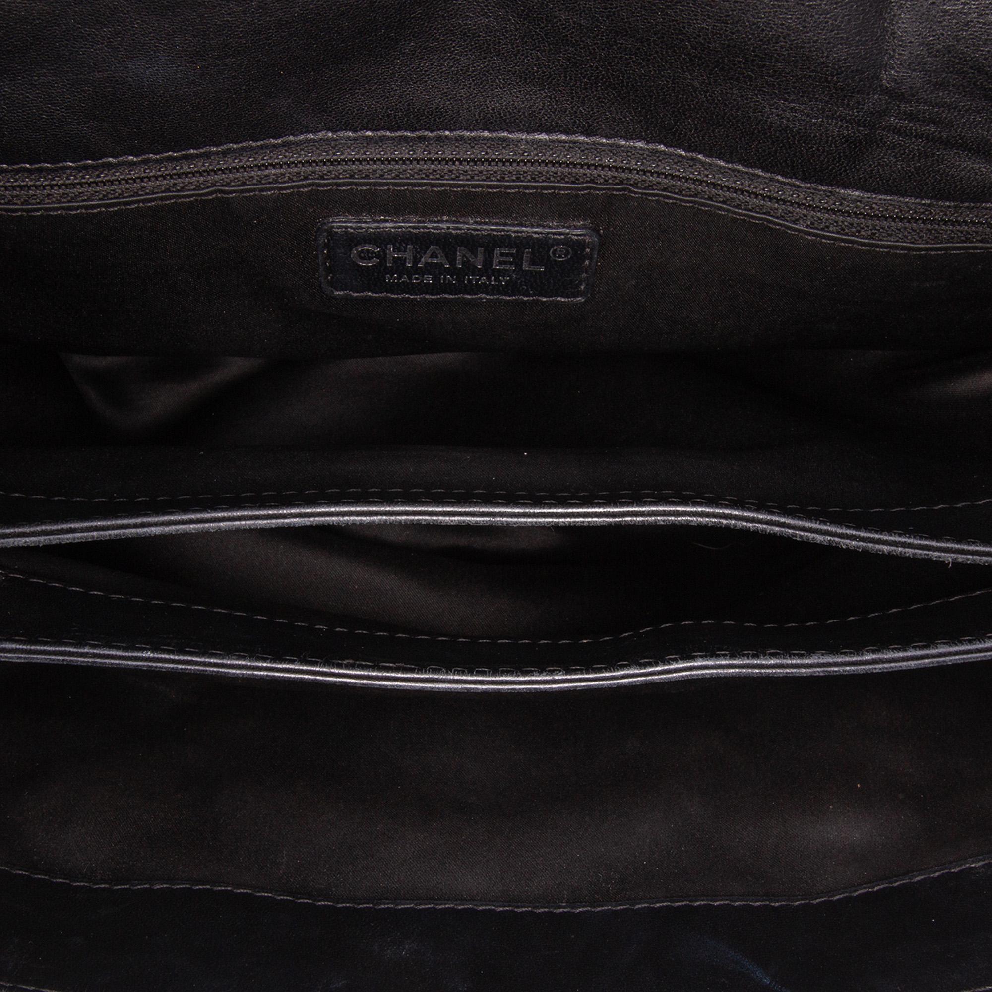 Chanel Maxi Quilted Lambskin 3 Flap