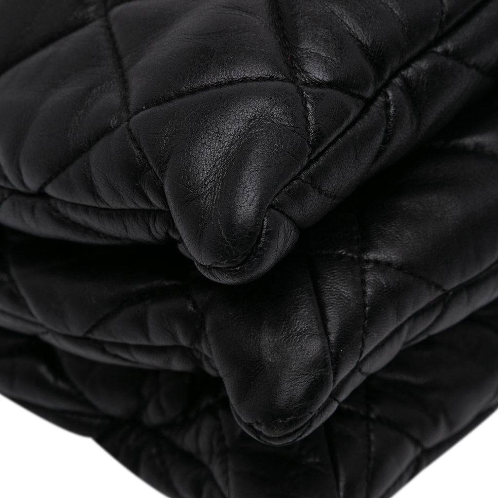 Chanel Maxi Quilted Lambskin 3 Flap