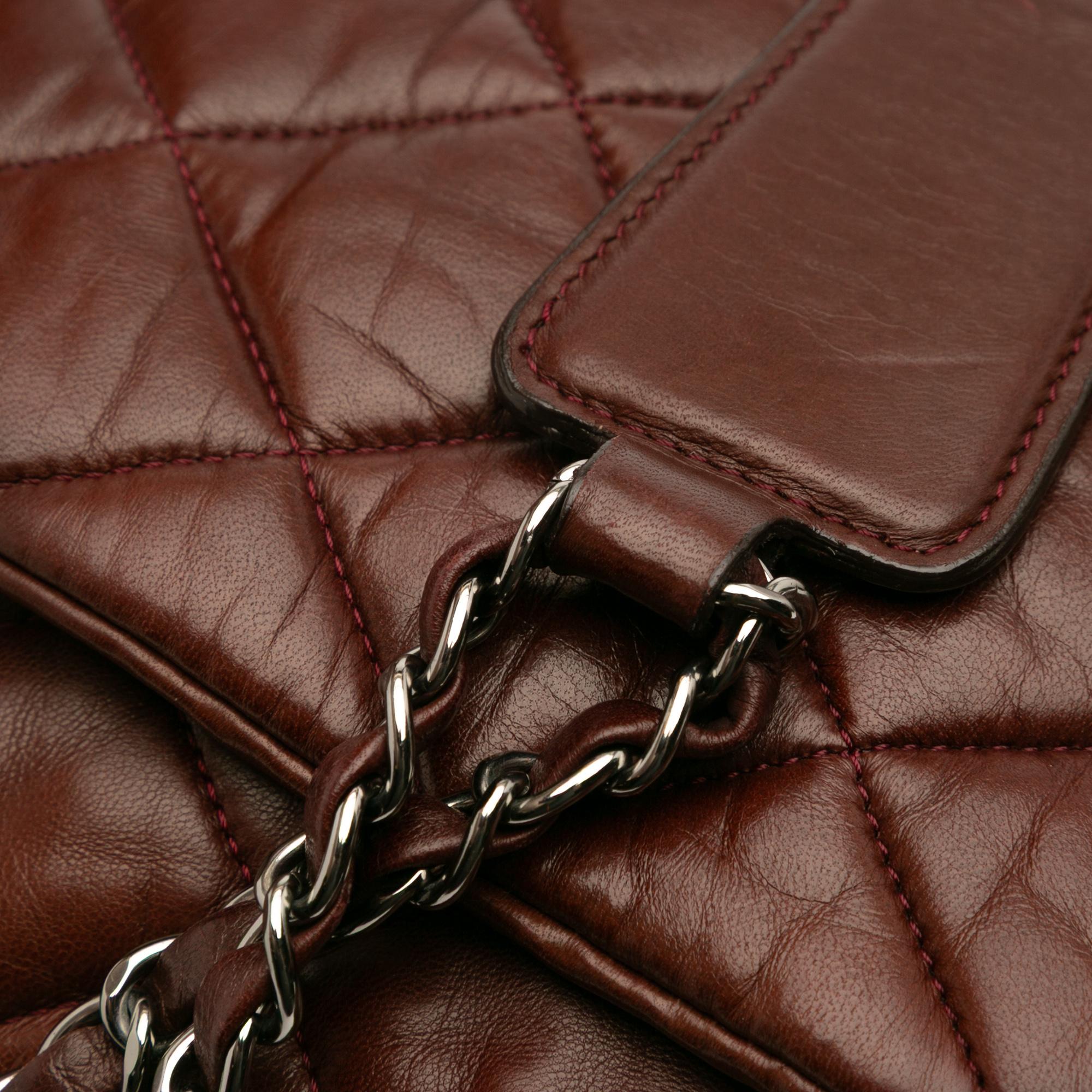 Chanel Maxi Quilted Lambskin 3 Tote