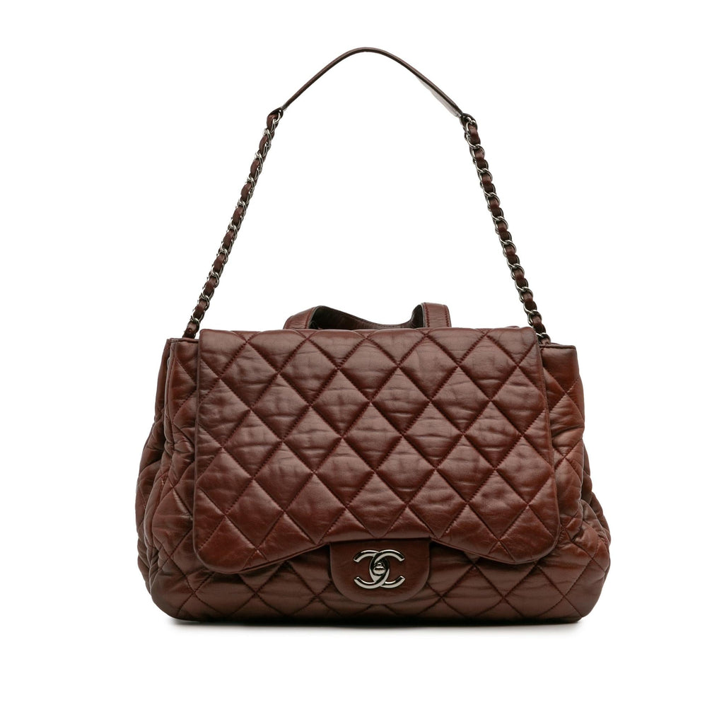 Chanel Maxi Quilted Lambskin 3 Tote