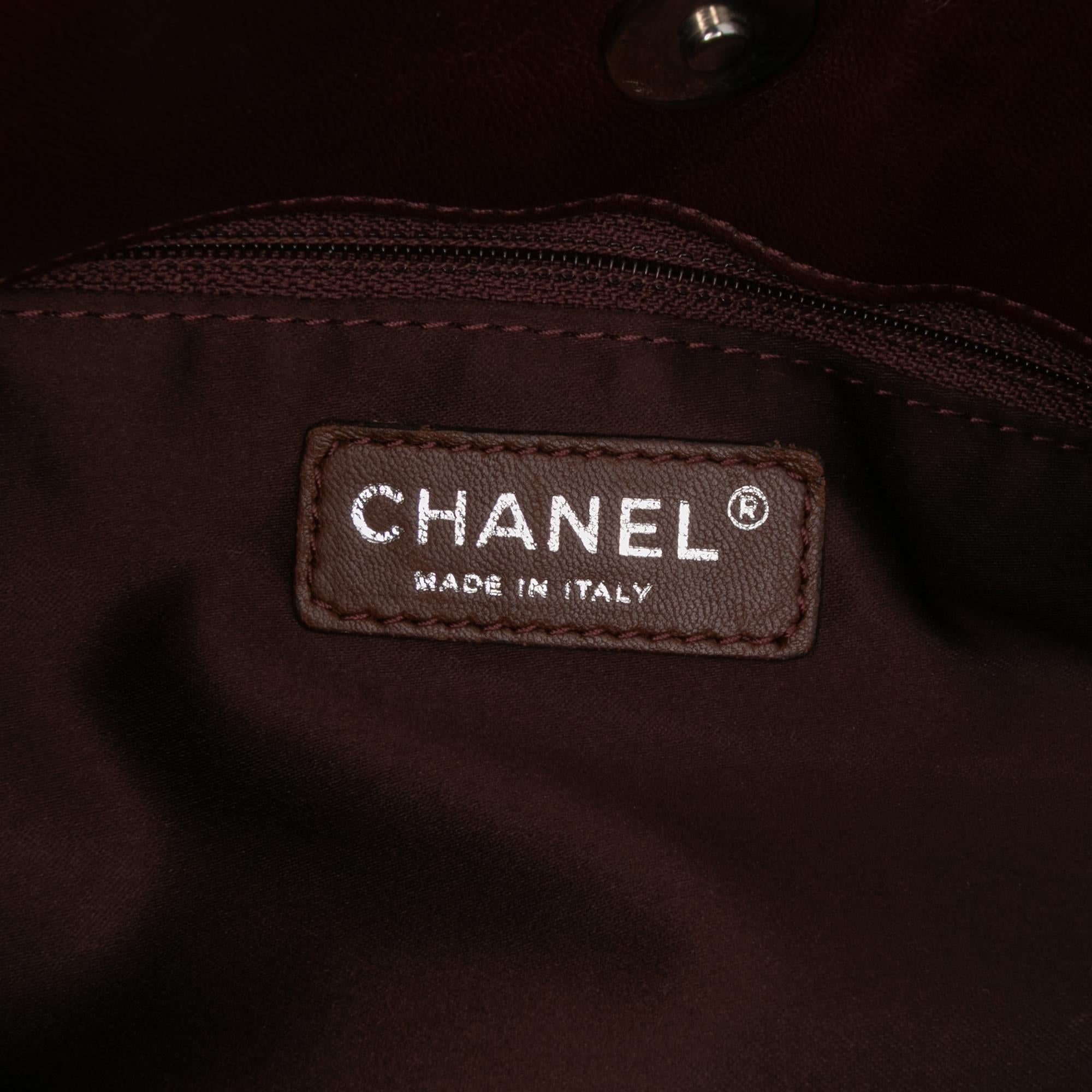 Chanel Maxi Quilted Lambskin 3 Tote