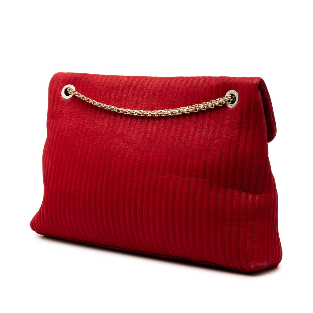 Chanel Maxi Vertical Quilted Calfskin Mademoiselle Lock Bijoux Flap