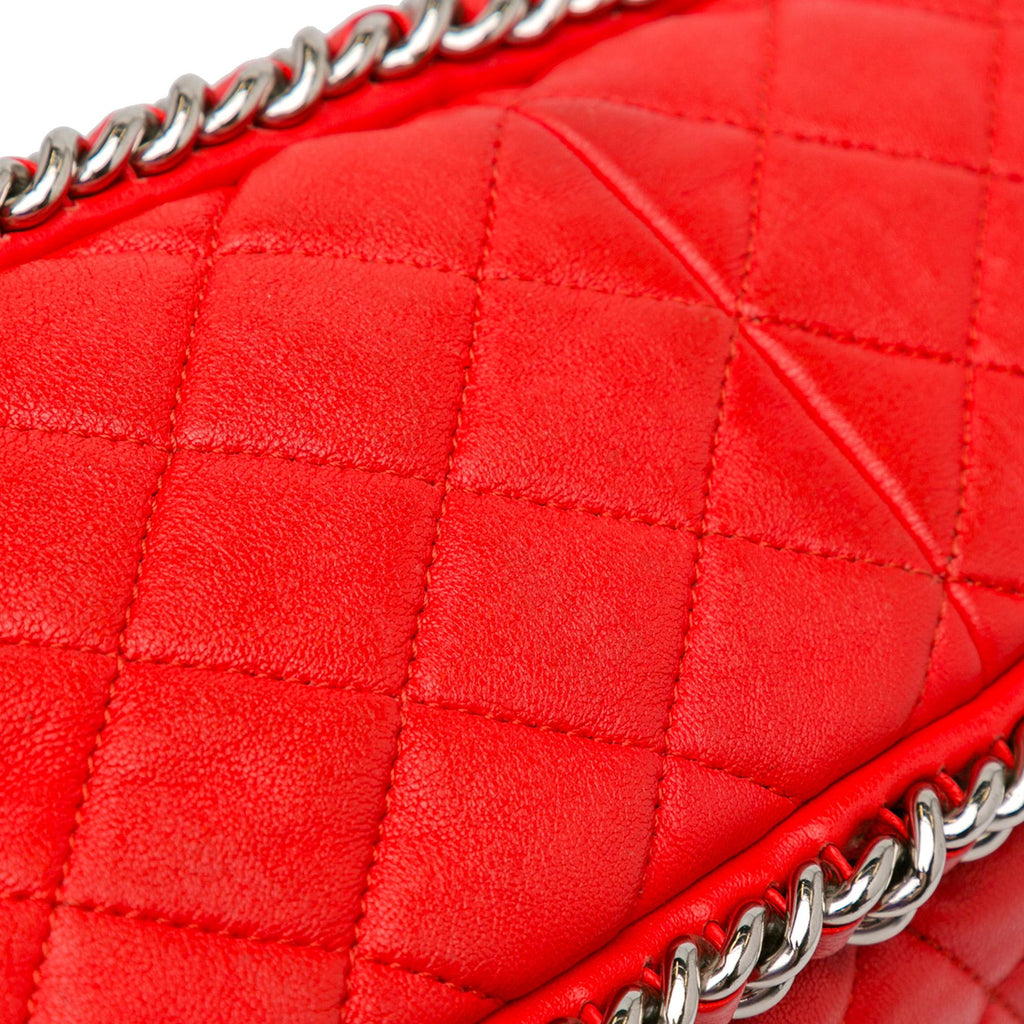 Chanel Maxi Washed Lambskin Chain Around Flap (SHG-PHFWWT)