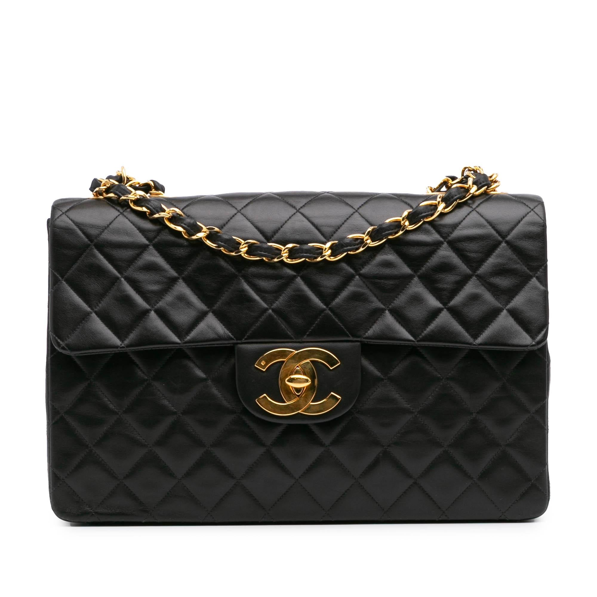 Chanel Maxi XL Classic Lambskin Single Flap