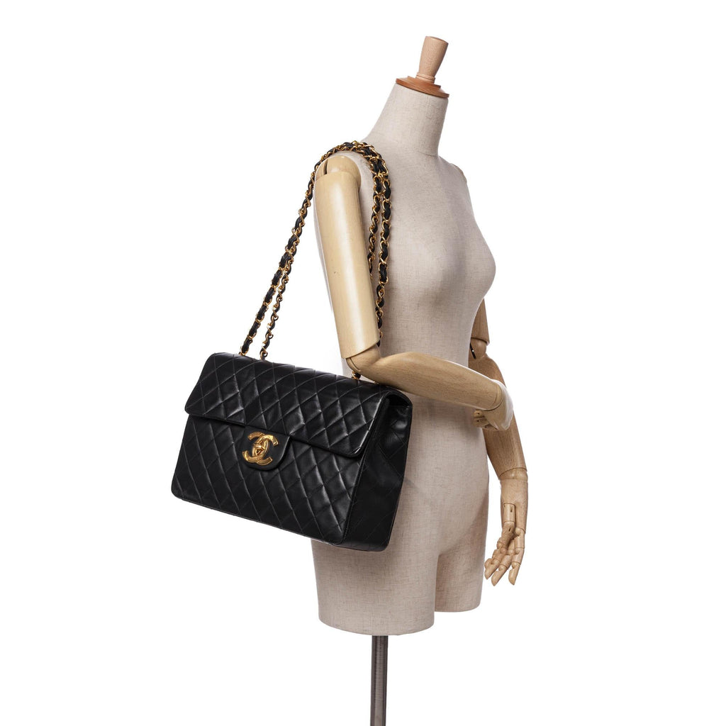 Chanel Maxi XL Classic Lambskin Single Flap