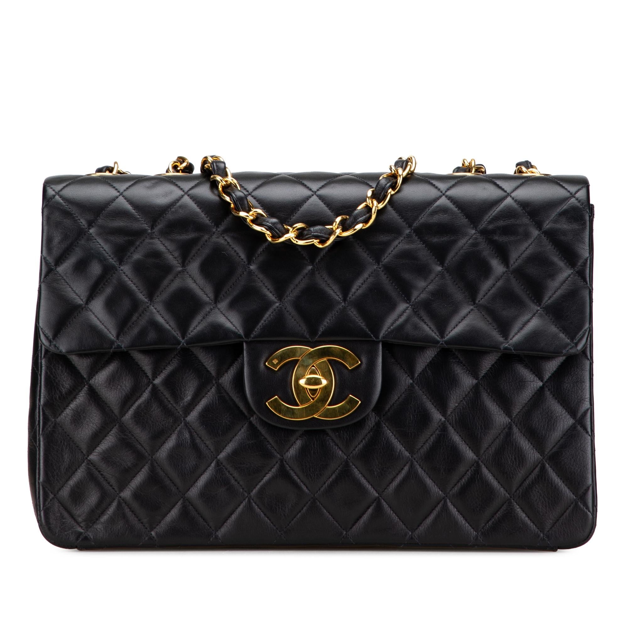 Chanel Maxi XL Classic Lambskin Single Flap