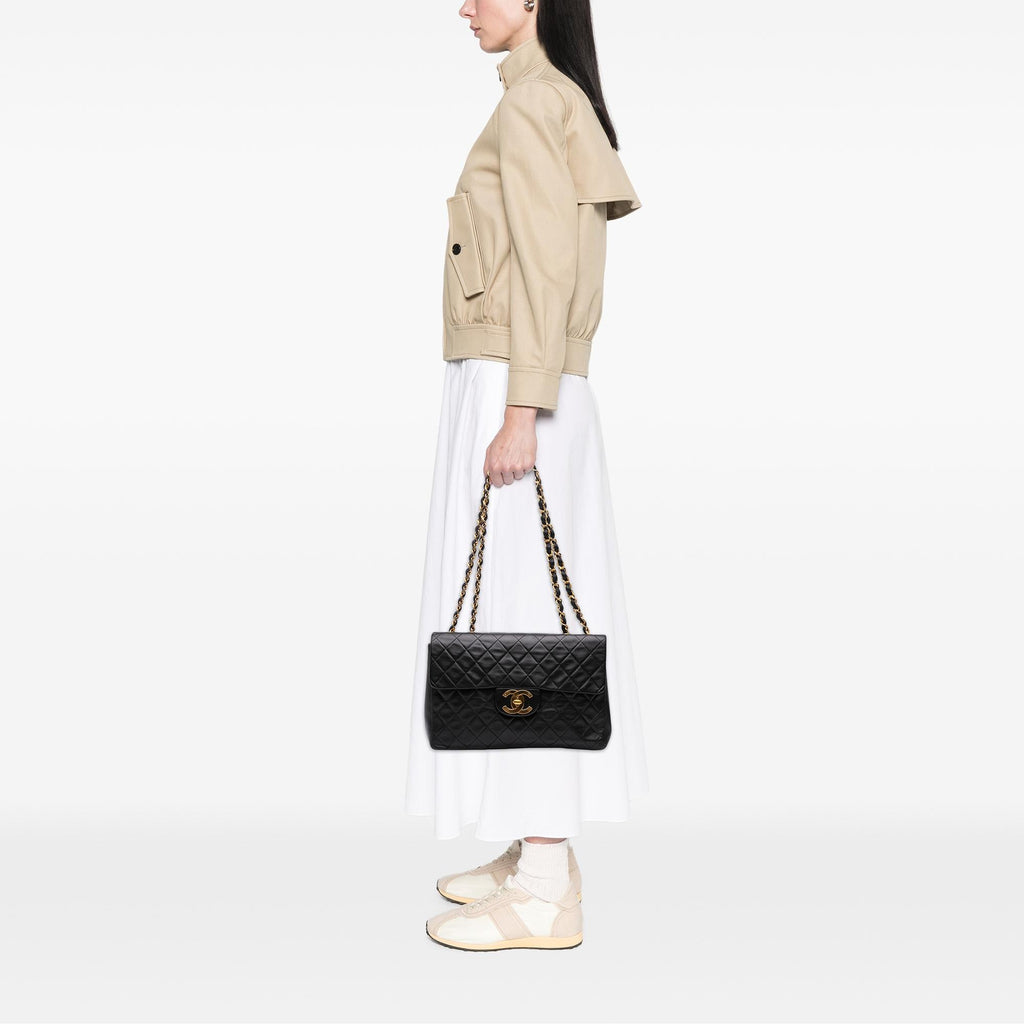 Chanel Maxi XL Classic Lambskin Single Flap