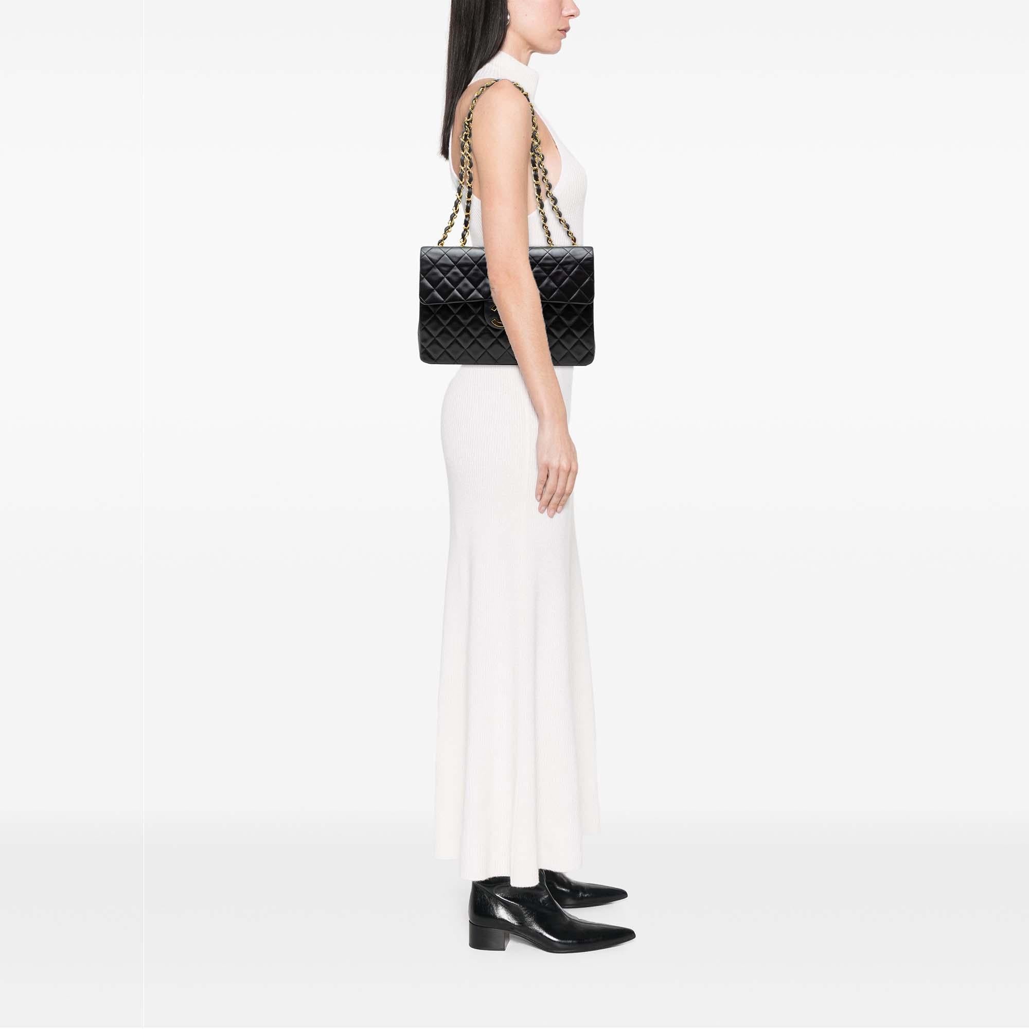 Chanel Maxi XL Classic Lambskin Single Flap