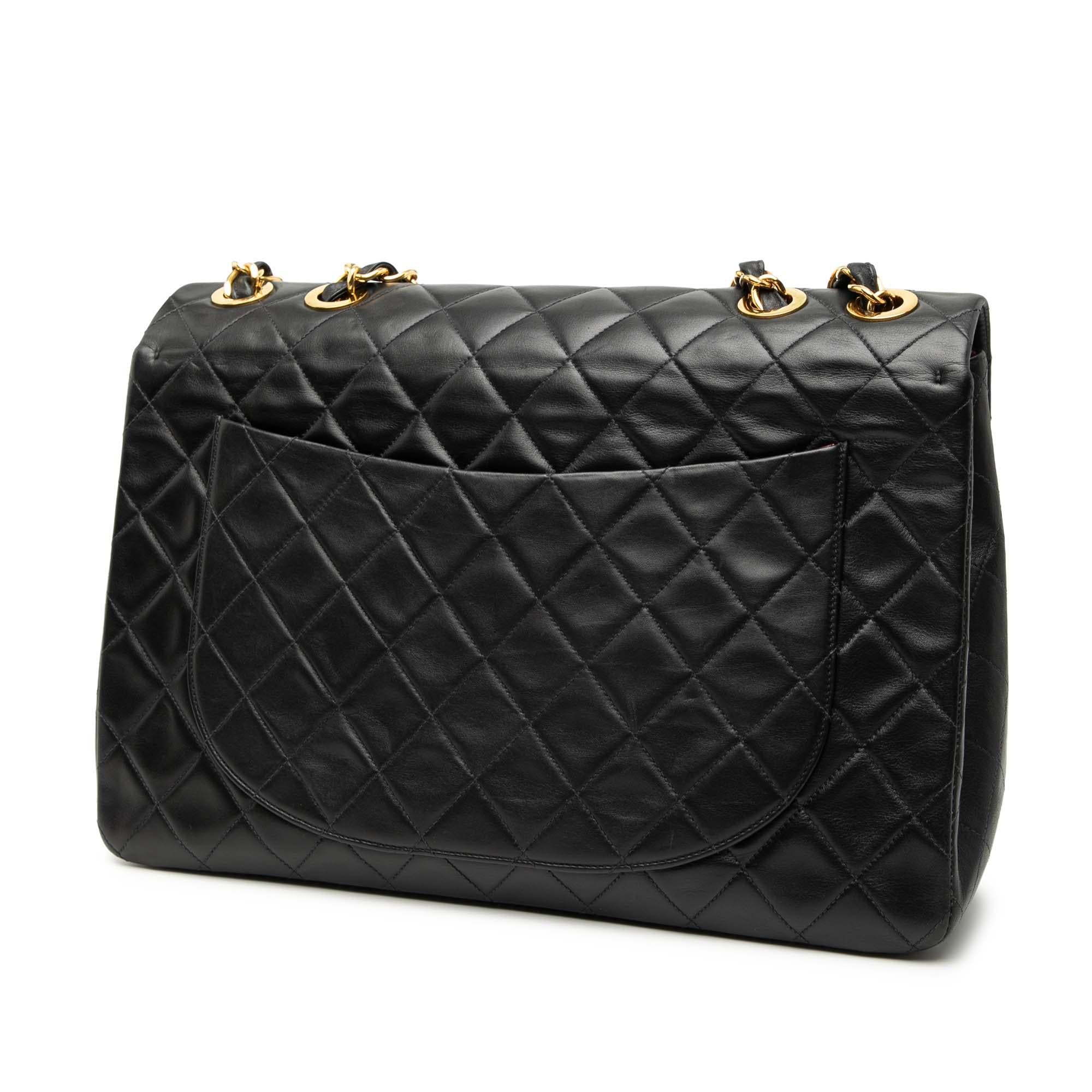 Chanel Maxi XL Classic Lambskin Single Flap