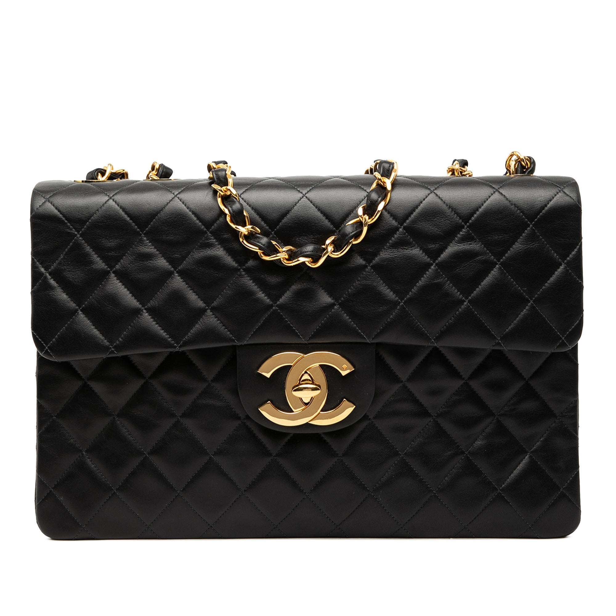 Chanel Maxi XL Classic Lambskin Single Flap