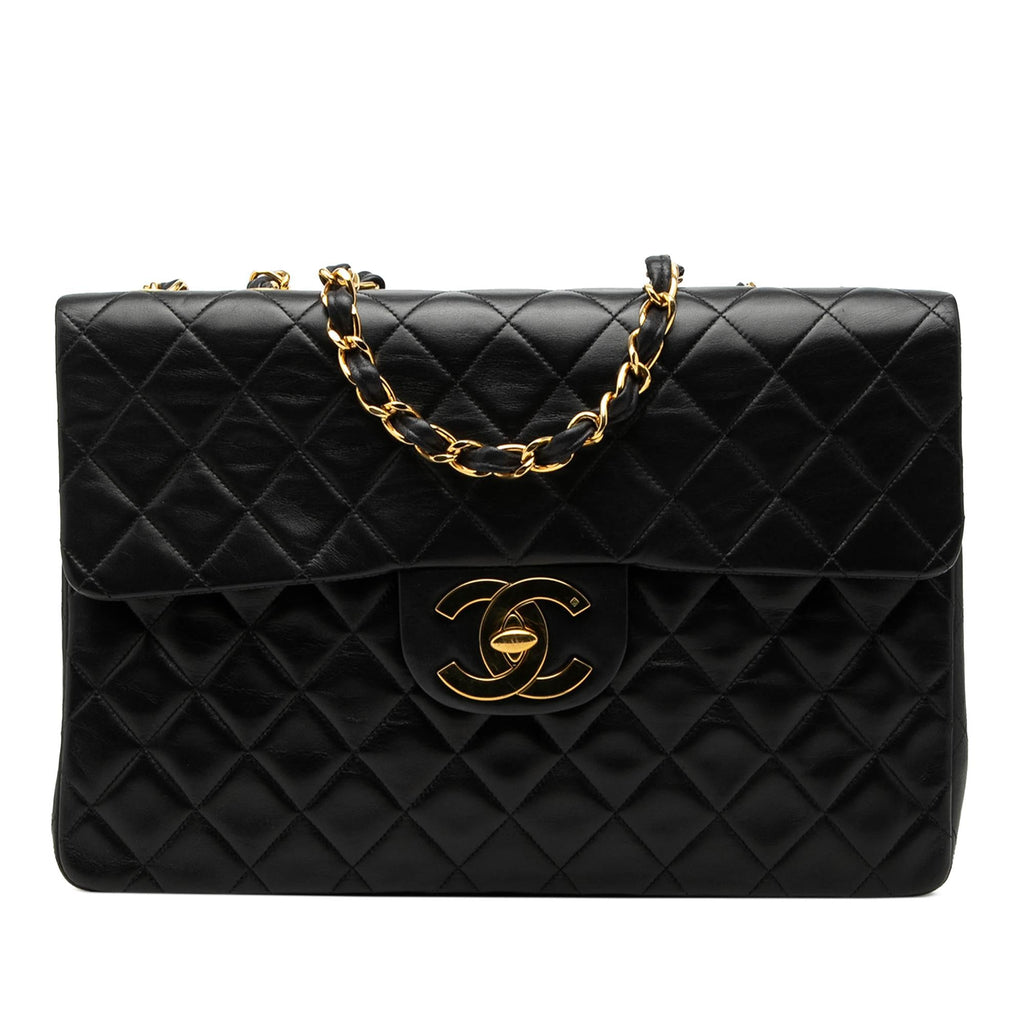 Chanel Maxi XL Classic Lambskin Single Flap