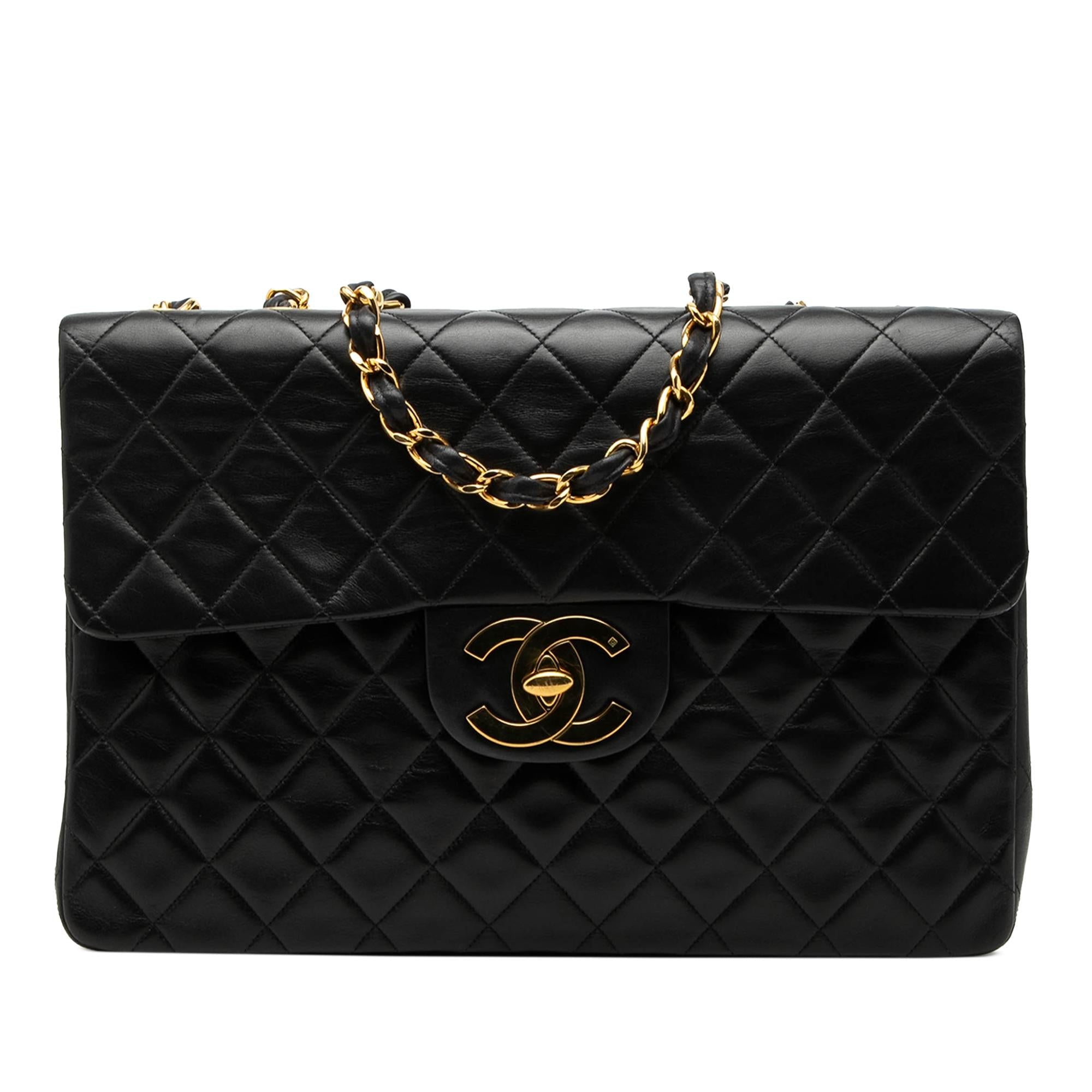 Chanel Maxi XL Classic Lambskin Single Flap