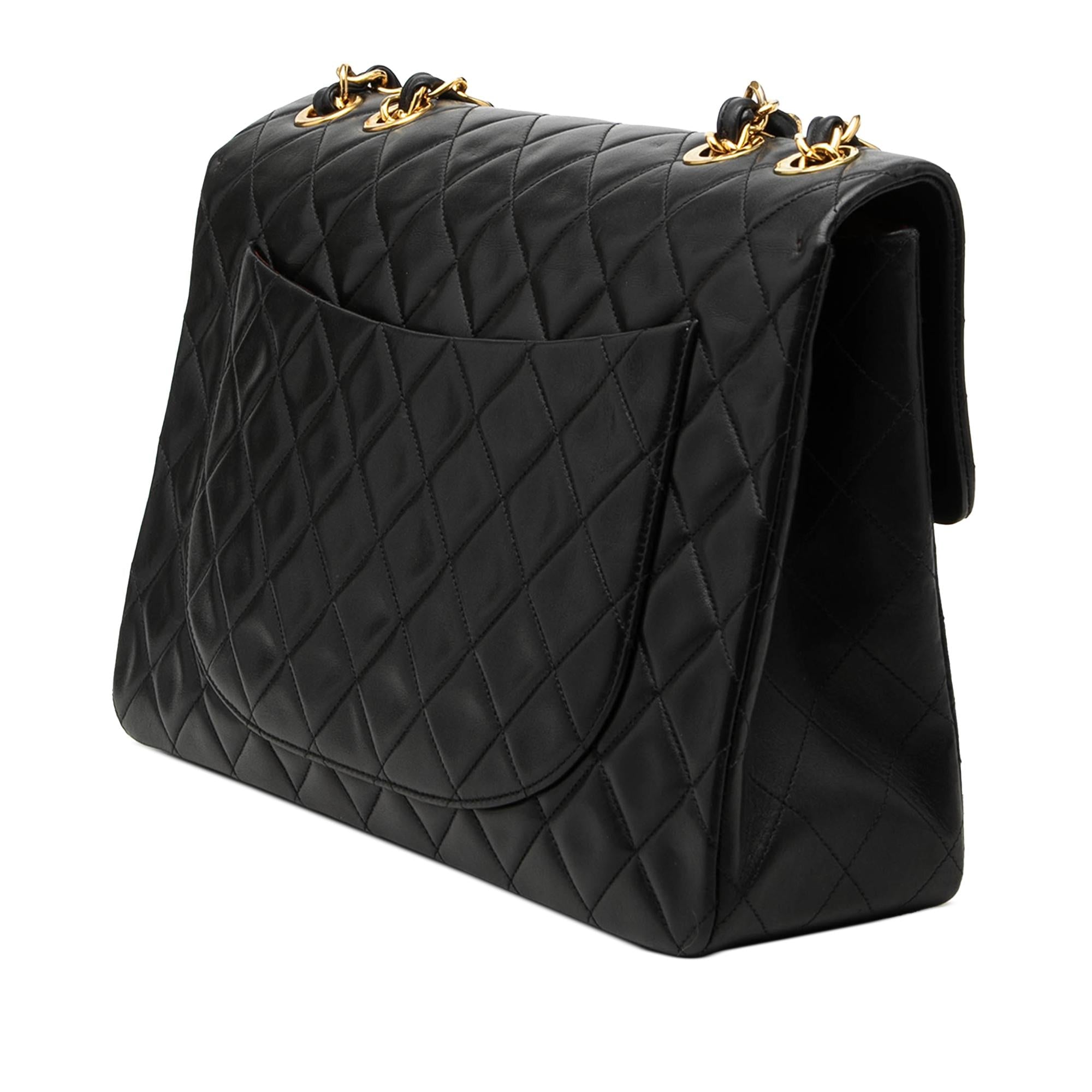 Chanel Maxi XL Classic Lambskin Single Flap
