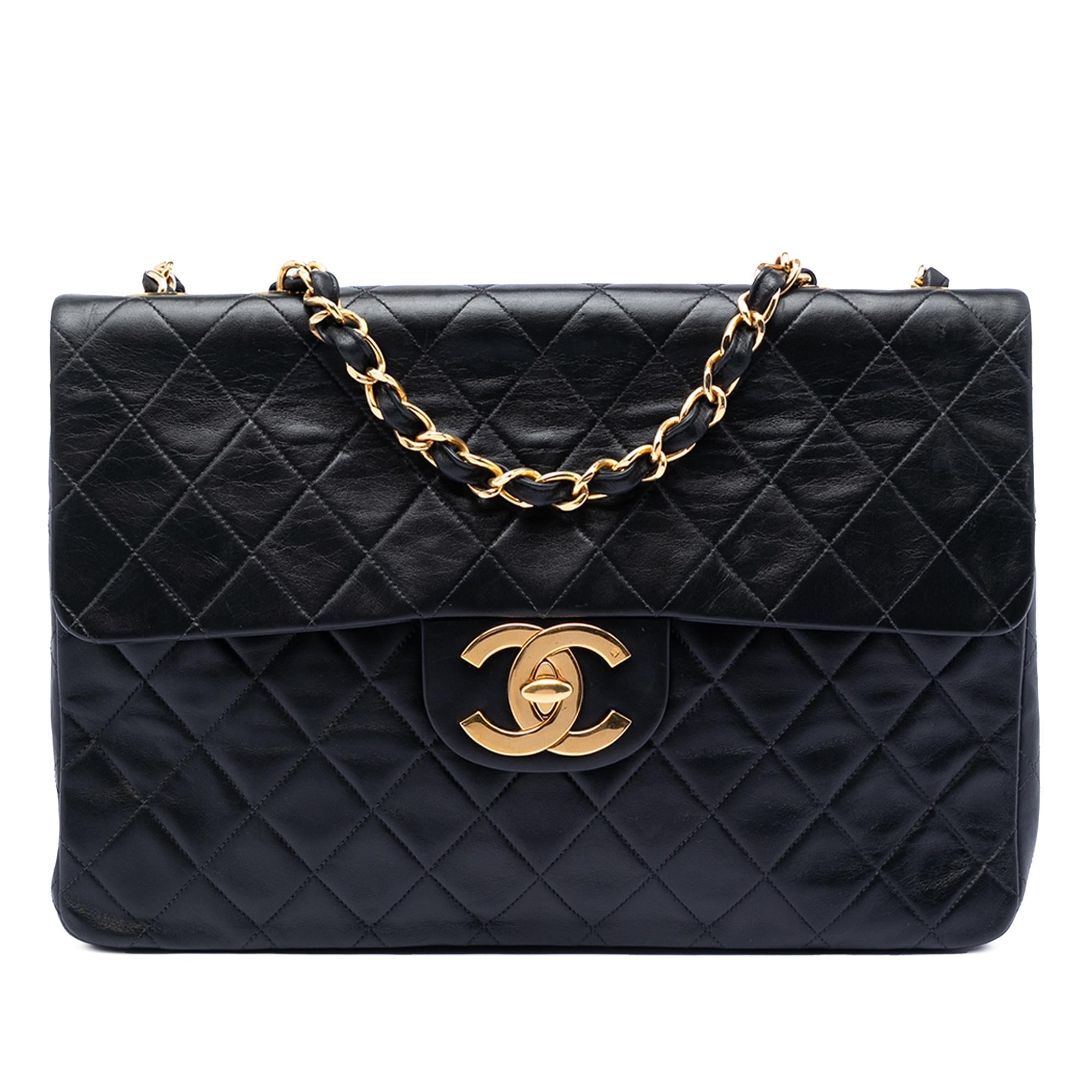 Chanel Maxi XL Classic Lambskin Single Flap